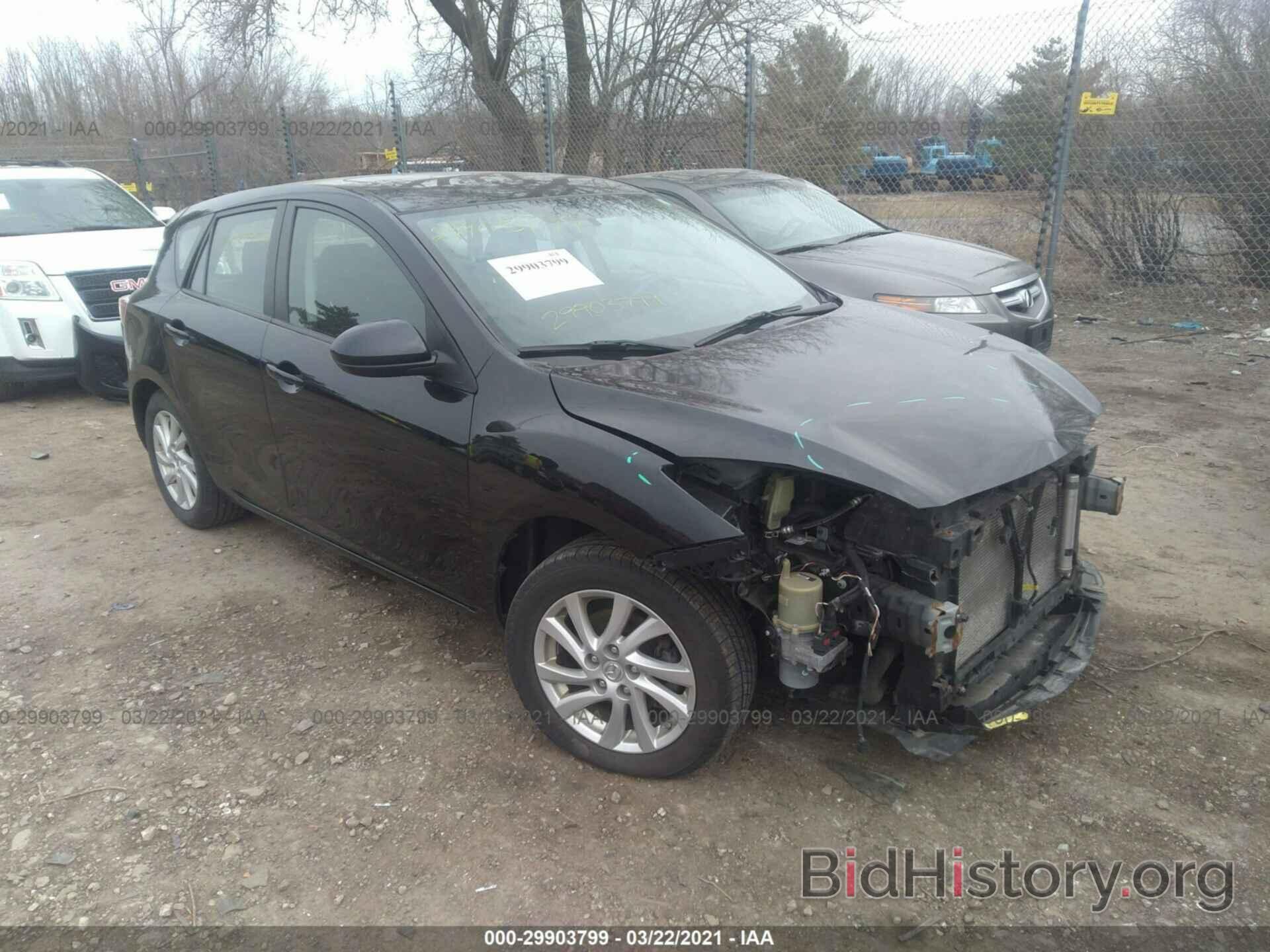 Photo JM1BL1L75C1550713 - MAZDA MAZDA3 2012