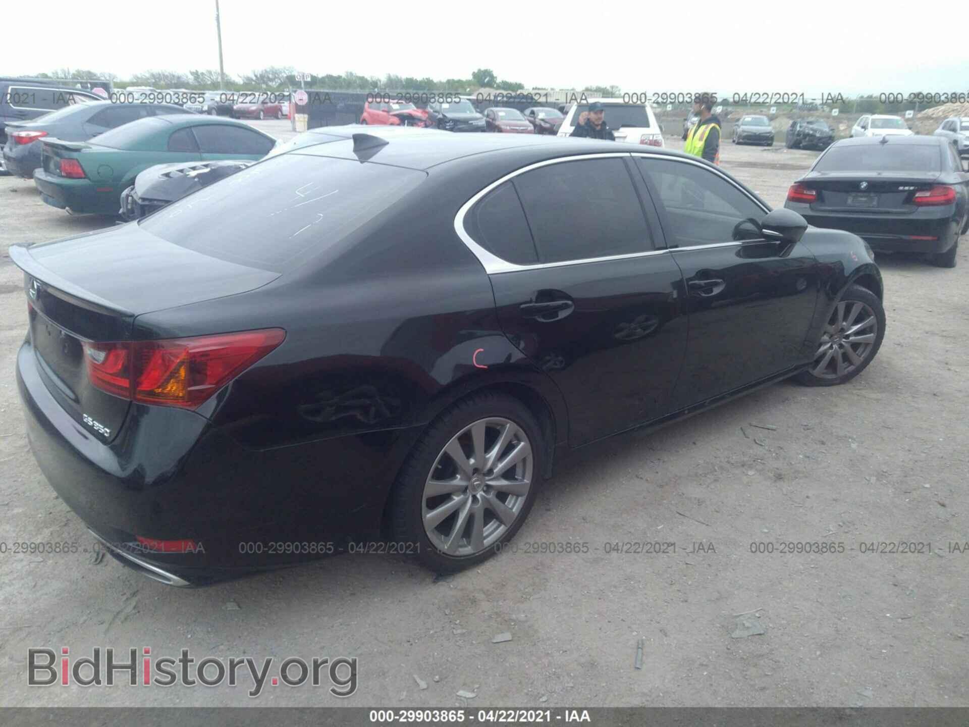 2015 LEXUS GS 350 - VIN: JTHBE1BL8FA016052 - Фото 4