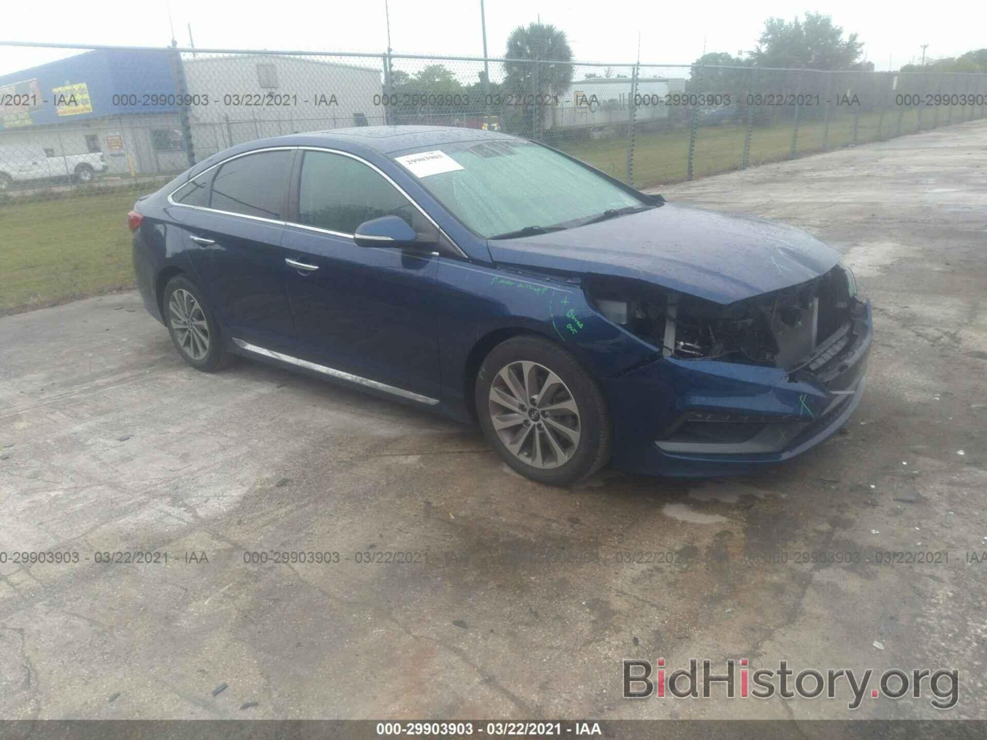 Photo 5NPE34AF7GH412369 - HYUNDAI SONATA 2016