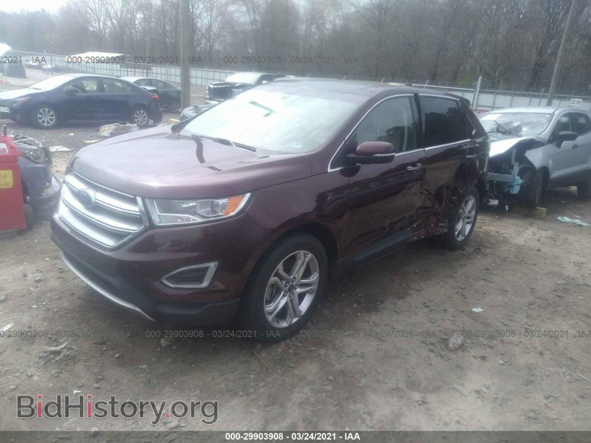 2018 FORD EDGE - VIN: 2FMPK4K99JBC16310 - Photo 2