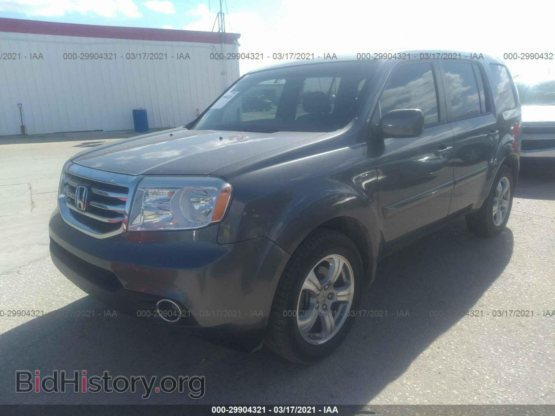2012 HONDA PILOT - VIN: 5FNYF3H43CB015950 - Photo 2
