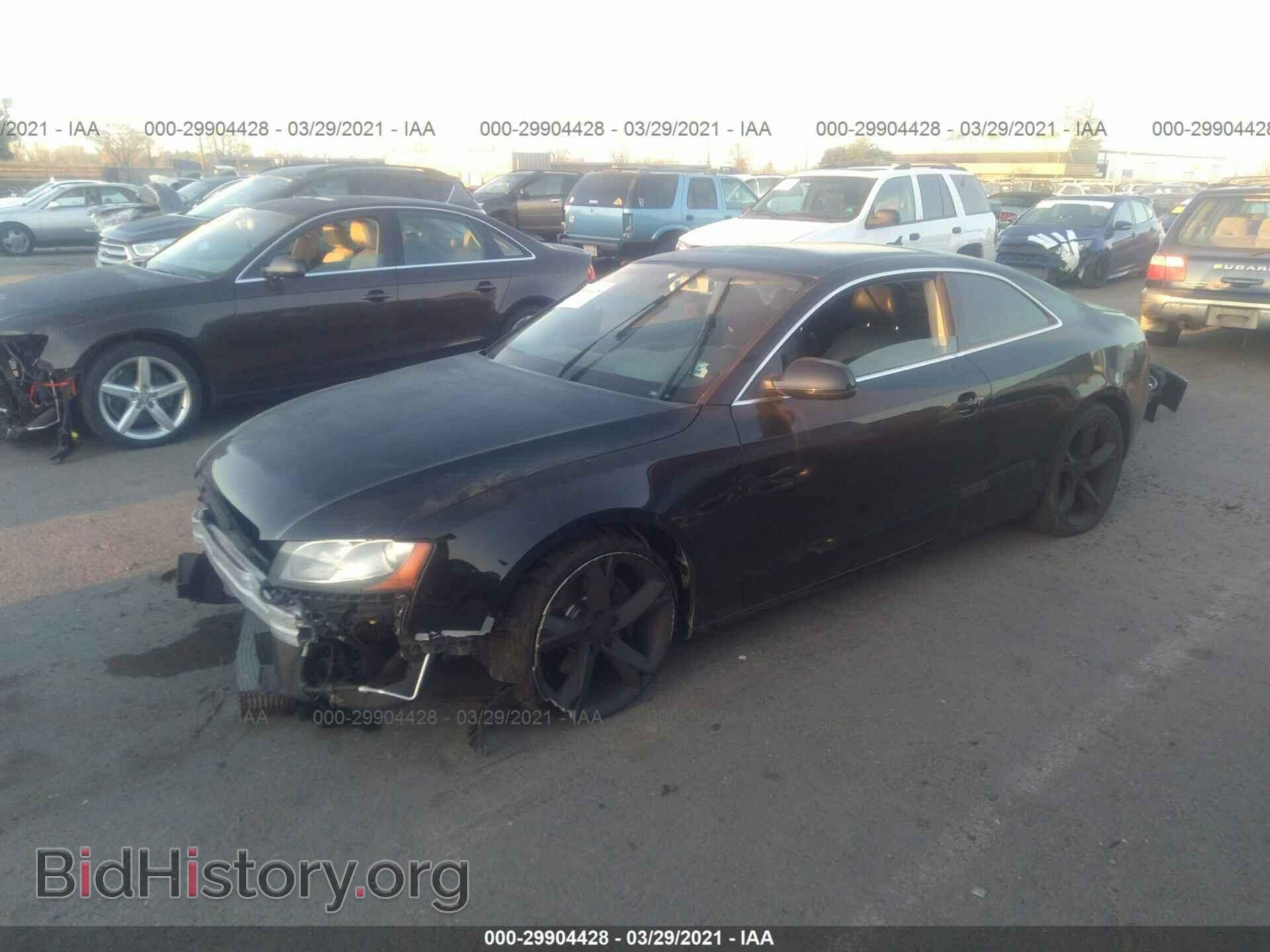 2012 AUDI A5 - VIN: WAUCFAFR8CA033444 - Фото 2