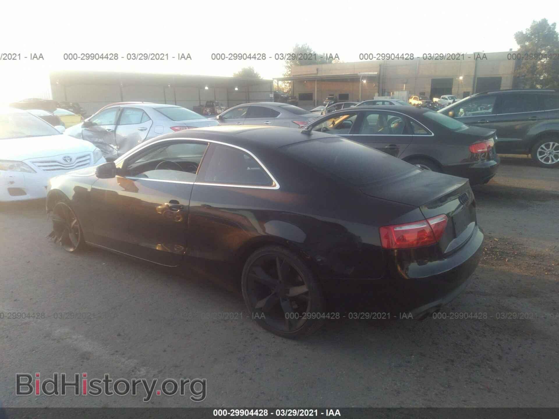 2012 AUDI A5 - VIN: WAUCFAFR8CA033444 - Фото 3