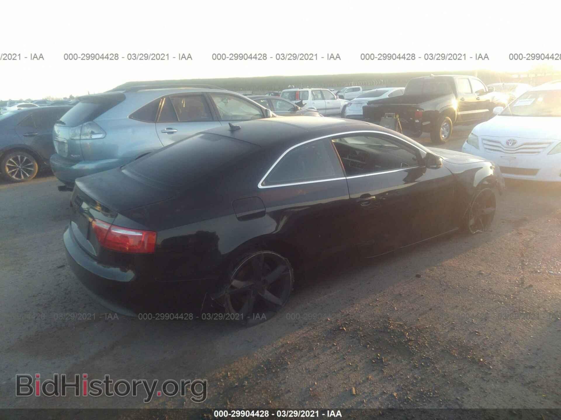 2012 AUDI A5 - VIN: WAUCFAFR8CA033444 - Фото 4