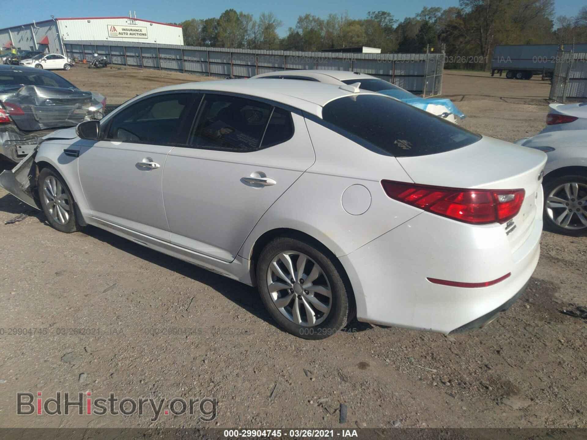 2014 KIA OPTIMA - VIN: 5XXGN4A70EG279233 - Фото 3