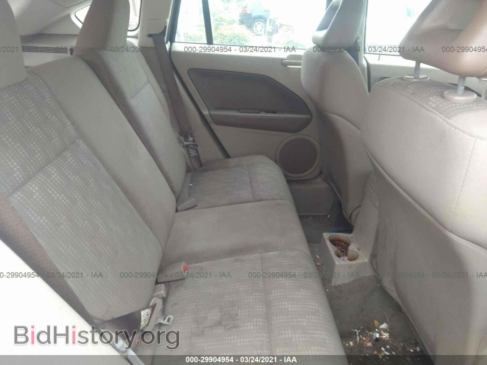 2007 DODGE CALIBER - VIN: 1B3HB48B77D328014 - Фото 8