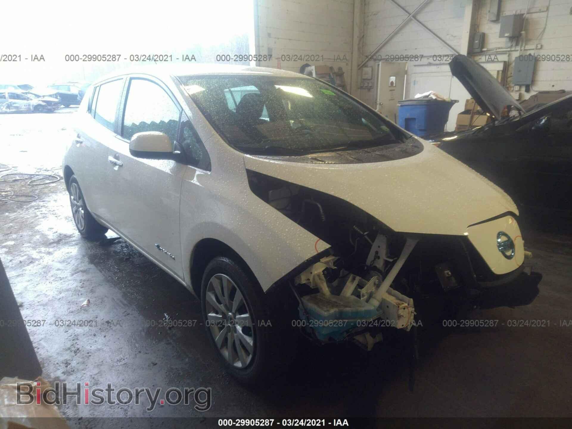 Фотография 1N4AZ0CP0DC406468 - NISSAN LEAF 2013