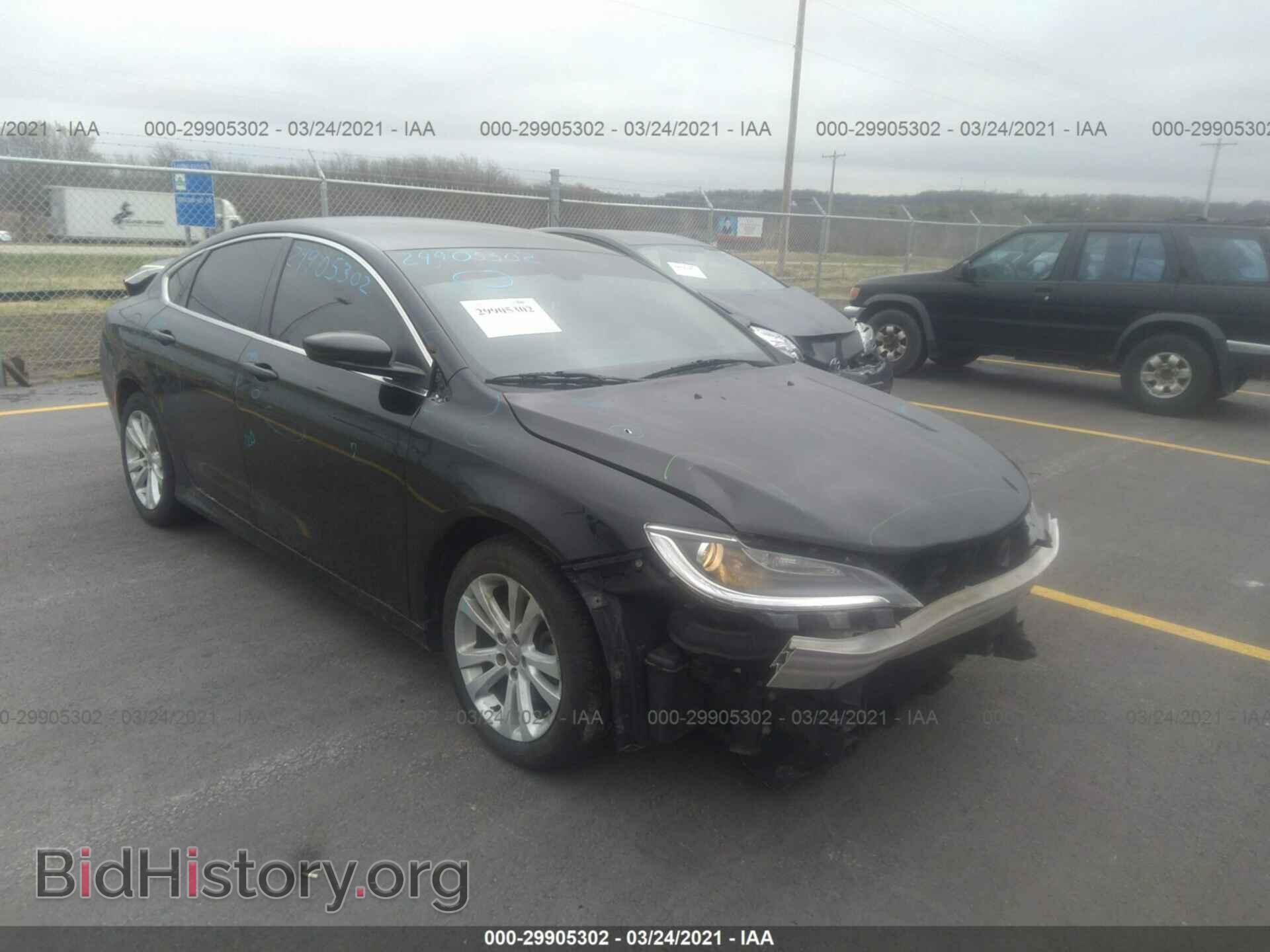 Photo 1C3CCCAB2FN753406 - CHRYSLER 200 2015