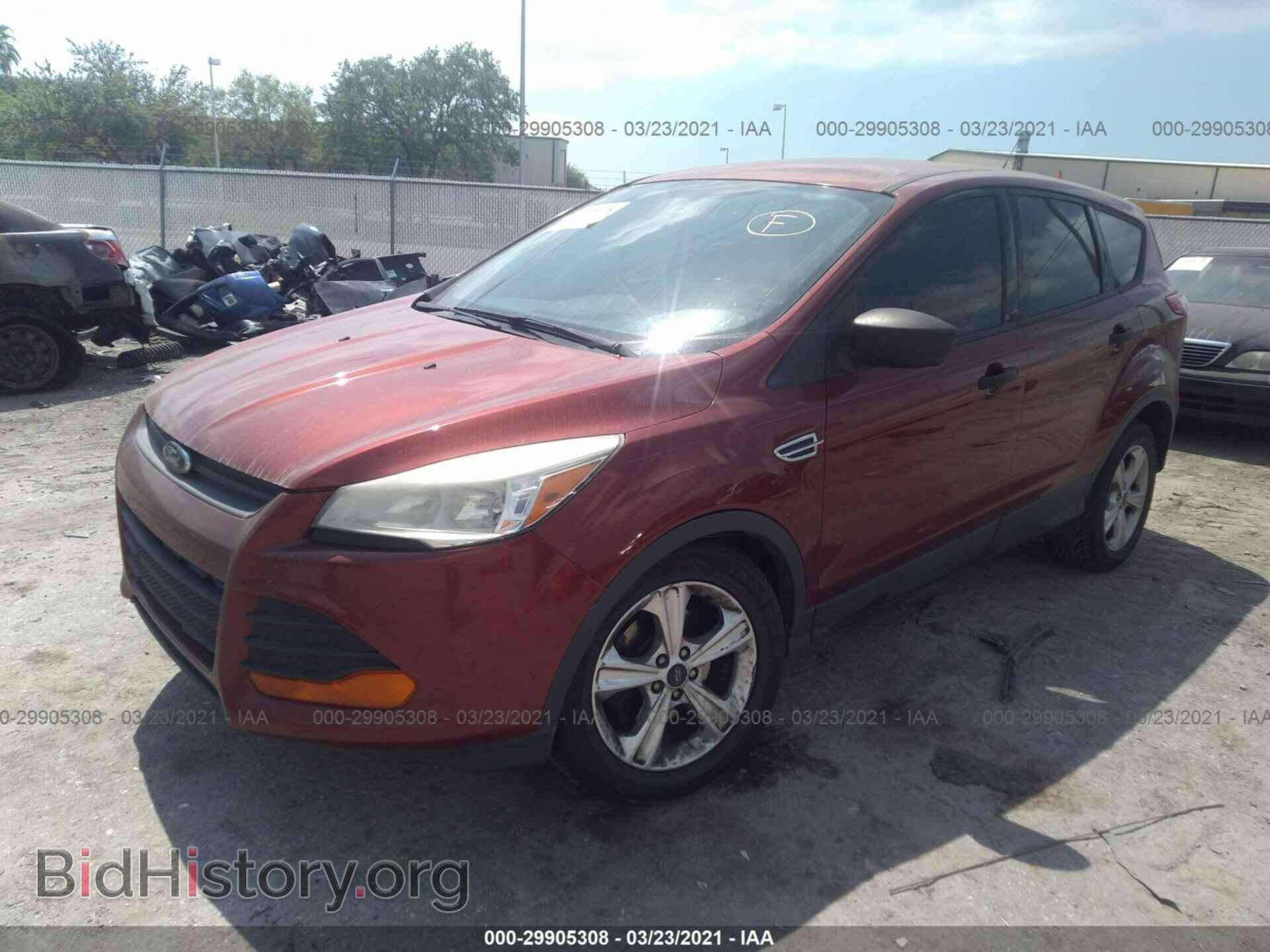 2014 FORD ESCAPE - VIN: 1FMCU0F79EUE21166 - Фото 2