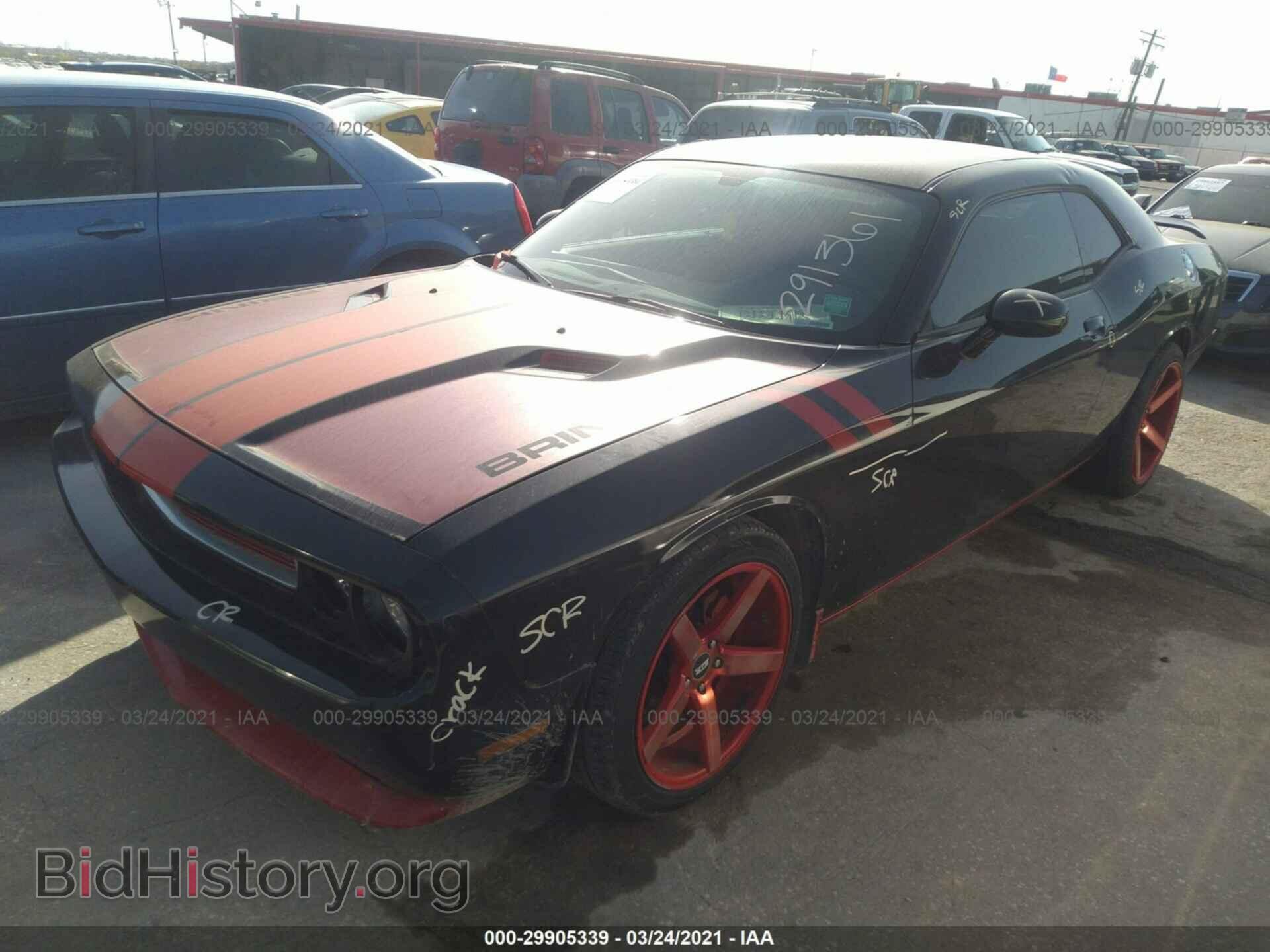 2012 DODGE CHALLENGER - VIN: 2C3CDYAG4CH291361 - Фото 2