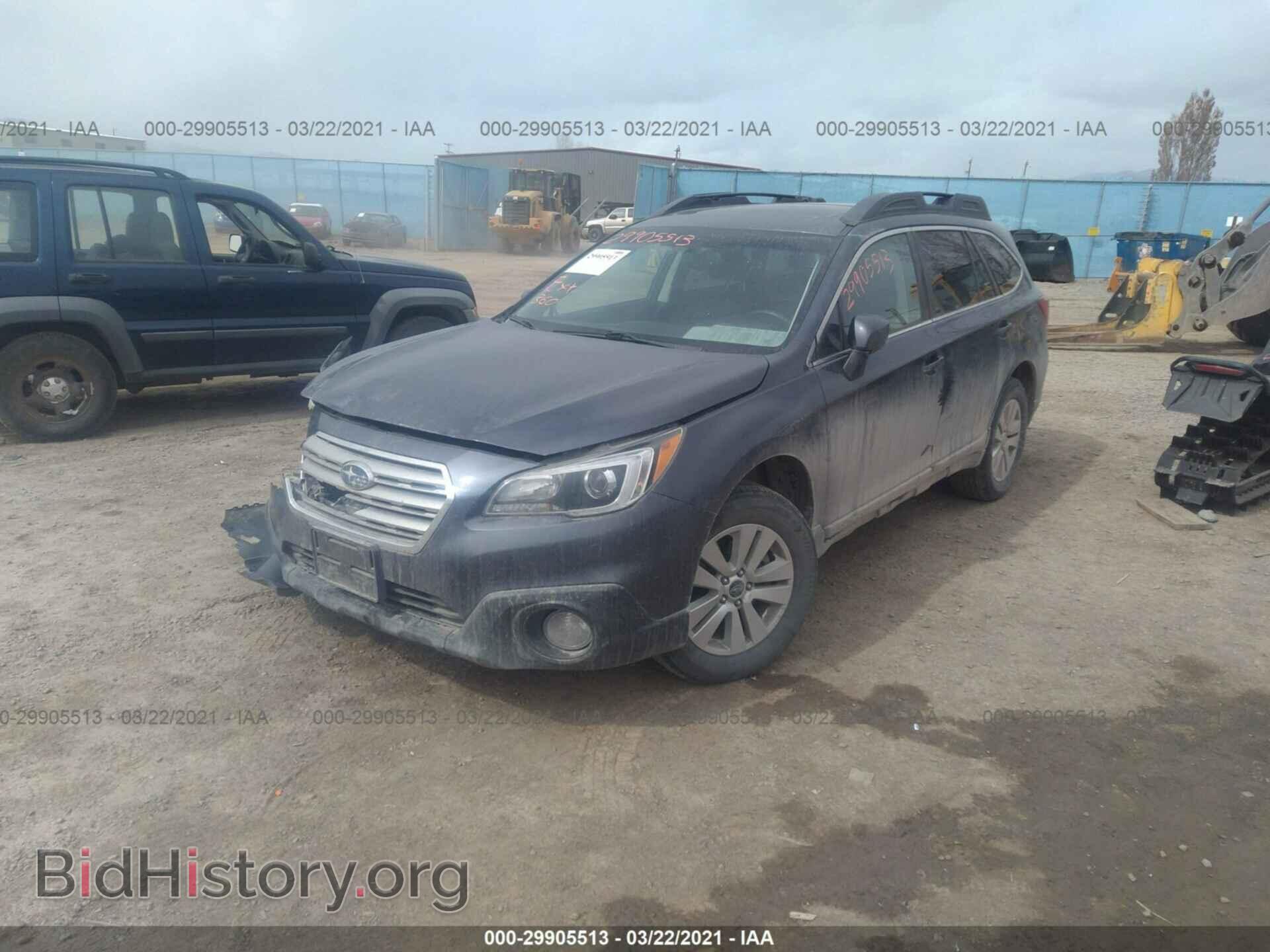 2017 SUBARU OUTBACK - VIN: 4S4BSADC4H3250635 - Фото 2