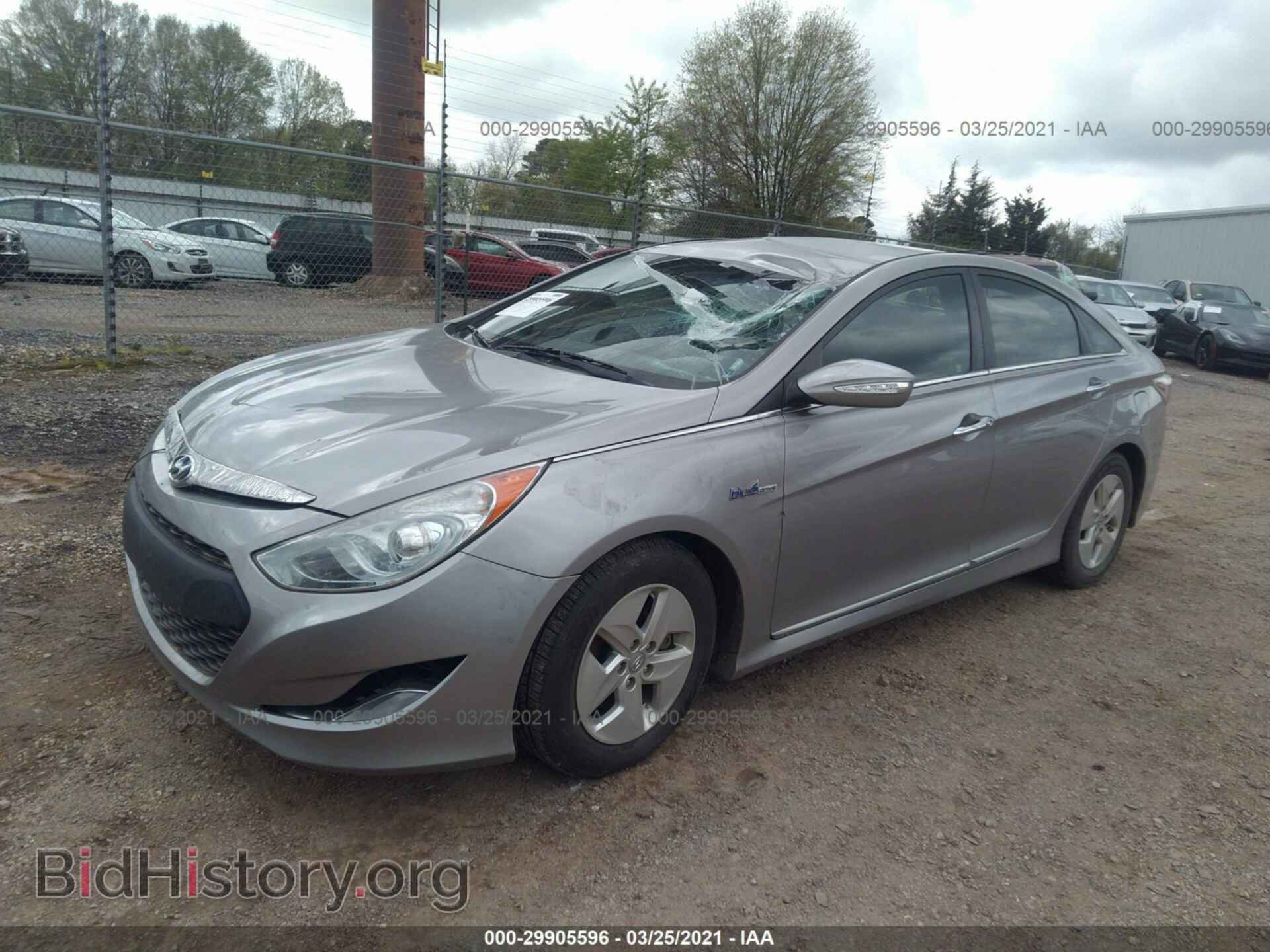 2012 HYUNDAI SONATA - VIN: KMHEC4A44CA056622 - Фото 2
