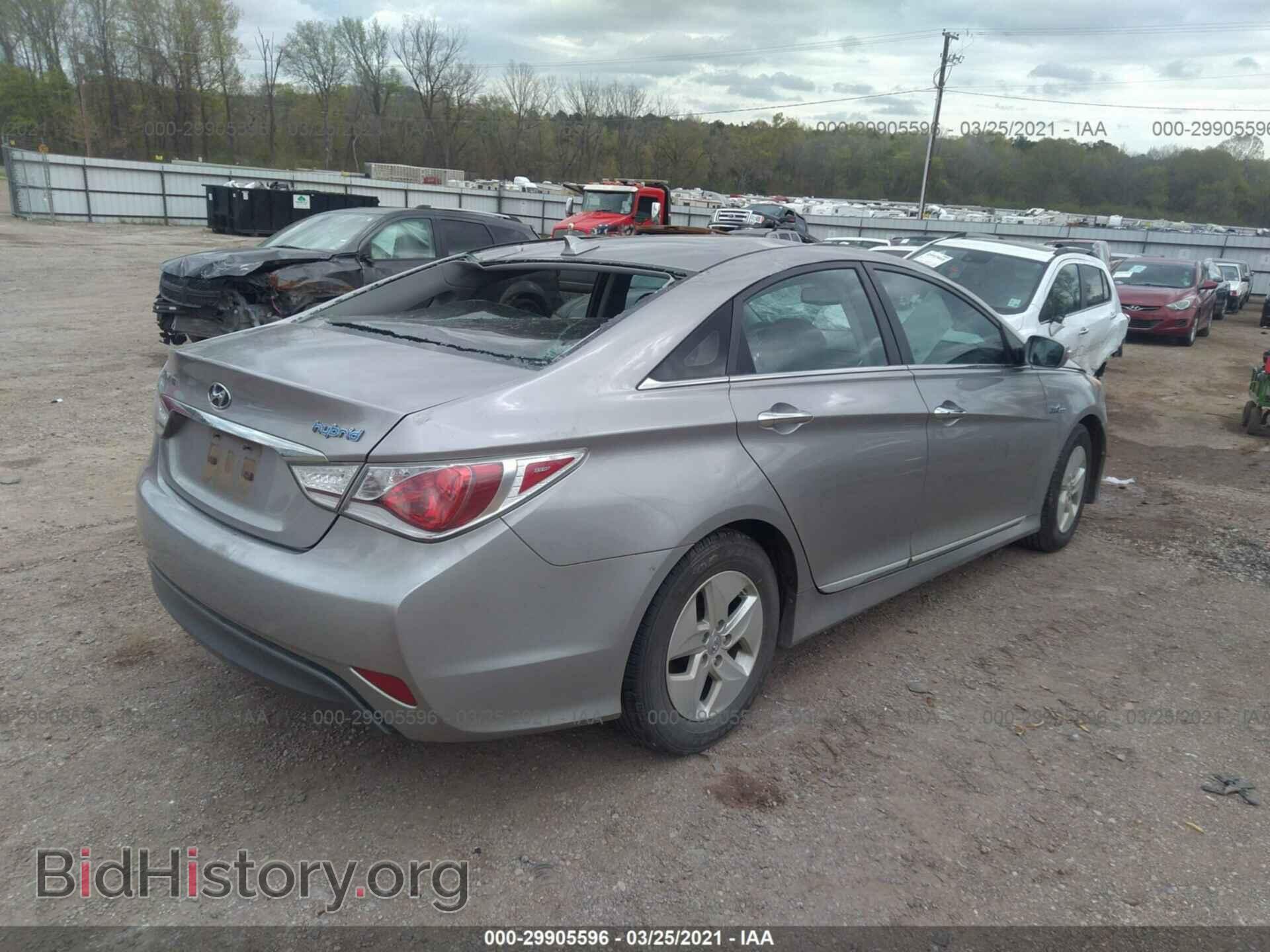 2012 HYUNDAI SONATA - VIN: KMHEC4A44CA056622 - Фото 4