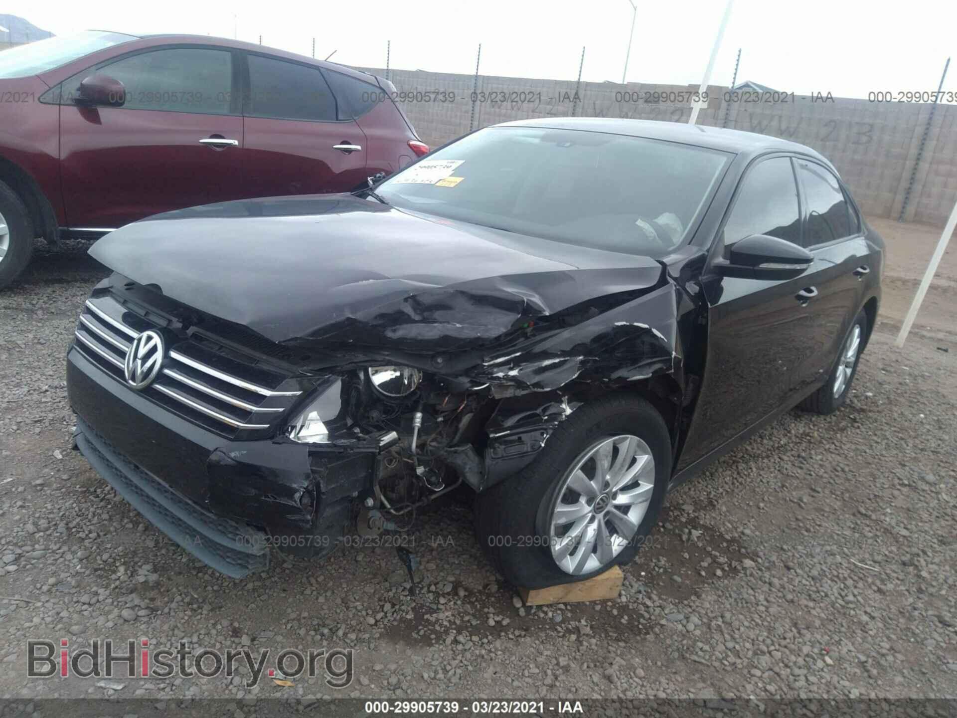 2012 VOLKSWAGEN PASSAT - VIN: 1VWAP7A37CC018366 - Фото 2