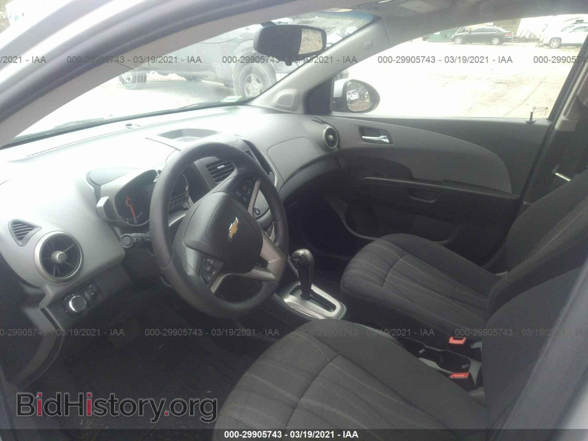 2014 CHEVROLET SONIC - VIN: 1G1JC6SH8E4137908 - Фото 5