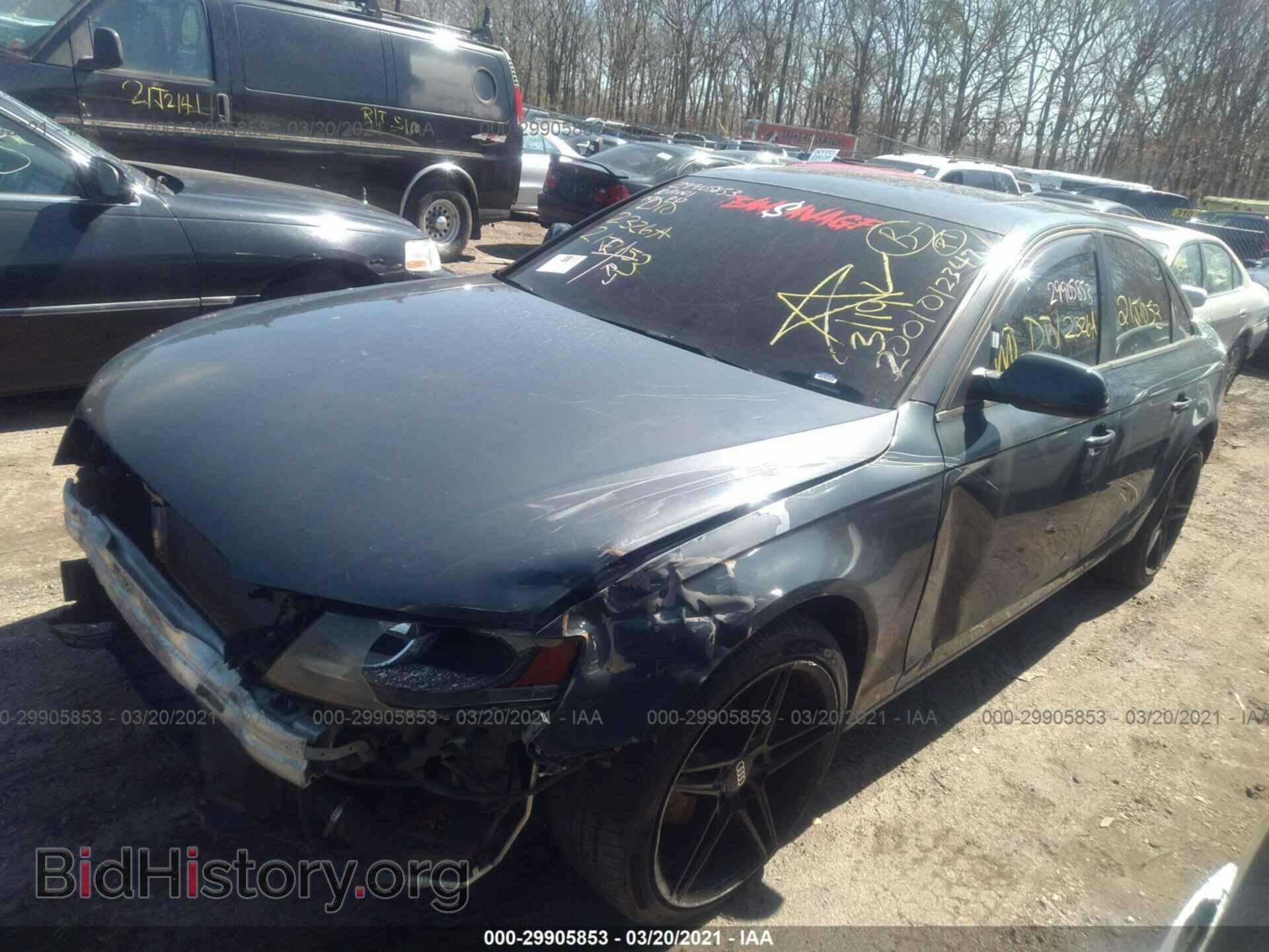 2010 AUDI A4 - VIN: WAUAFAFL6AN057038 - Фото 2