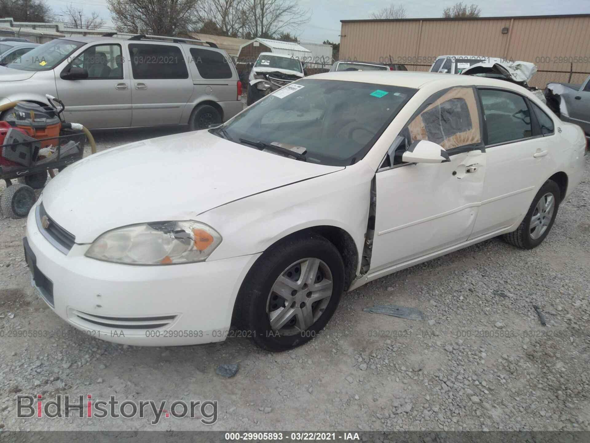 2006 CHEVROLET IMPALA - VIN: 2G1WT58K469418914 - Фото 2