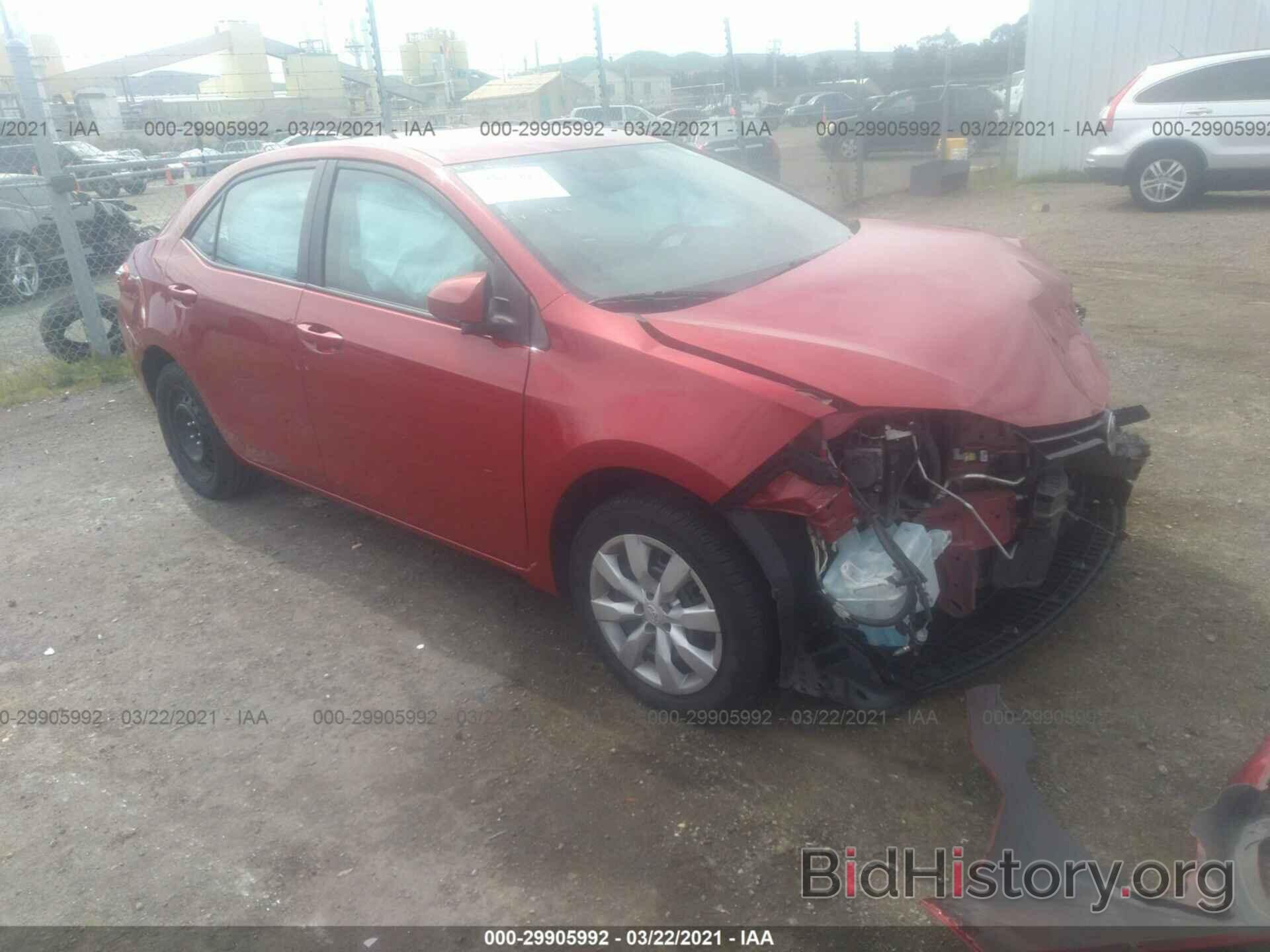 Photo 2T1BURHE8EC168726 - TOYOTA COROLLA 2014