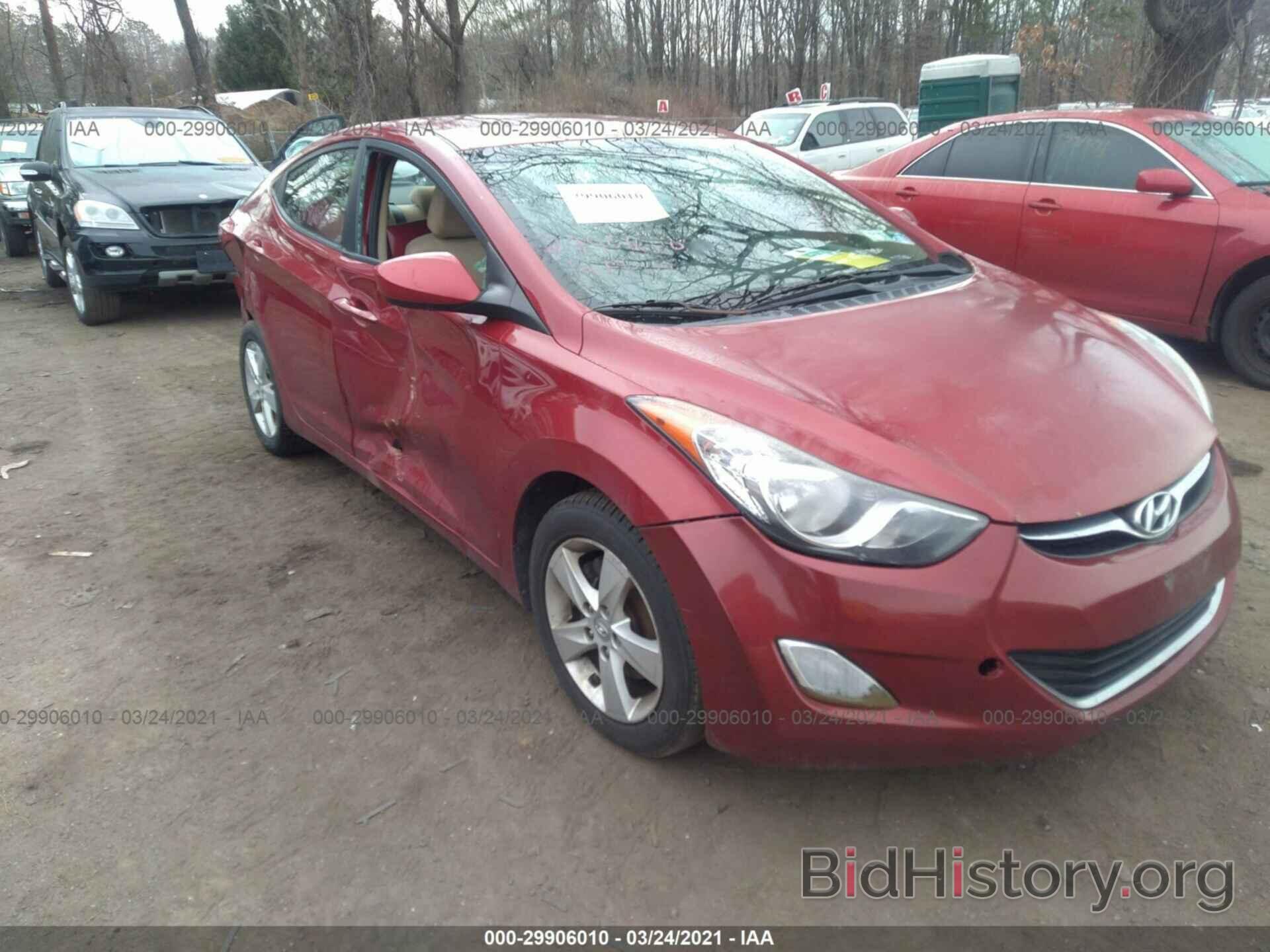 Фотография KMHDH4AE2CU320800 - HYUNDAI ELANTRA 2012