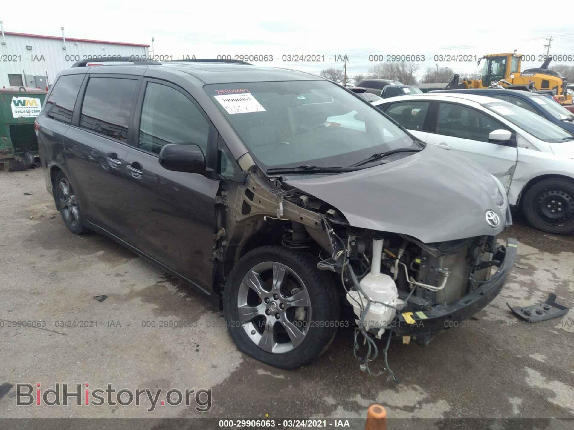 Фотография 5TDYK3DC5CS217421 - TOYOTA SIENNA 2012