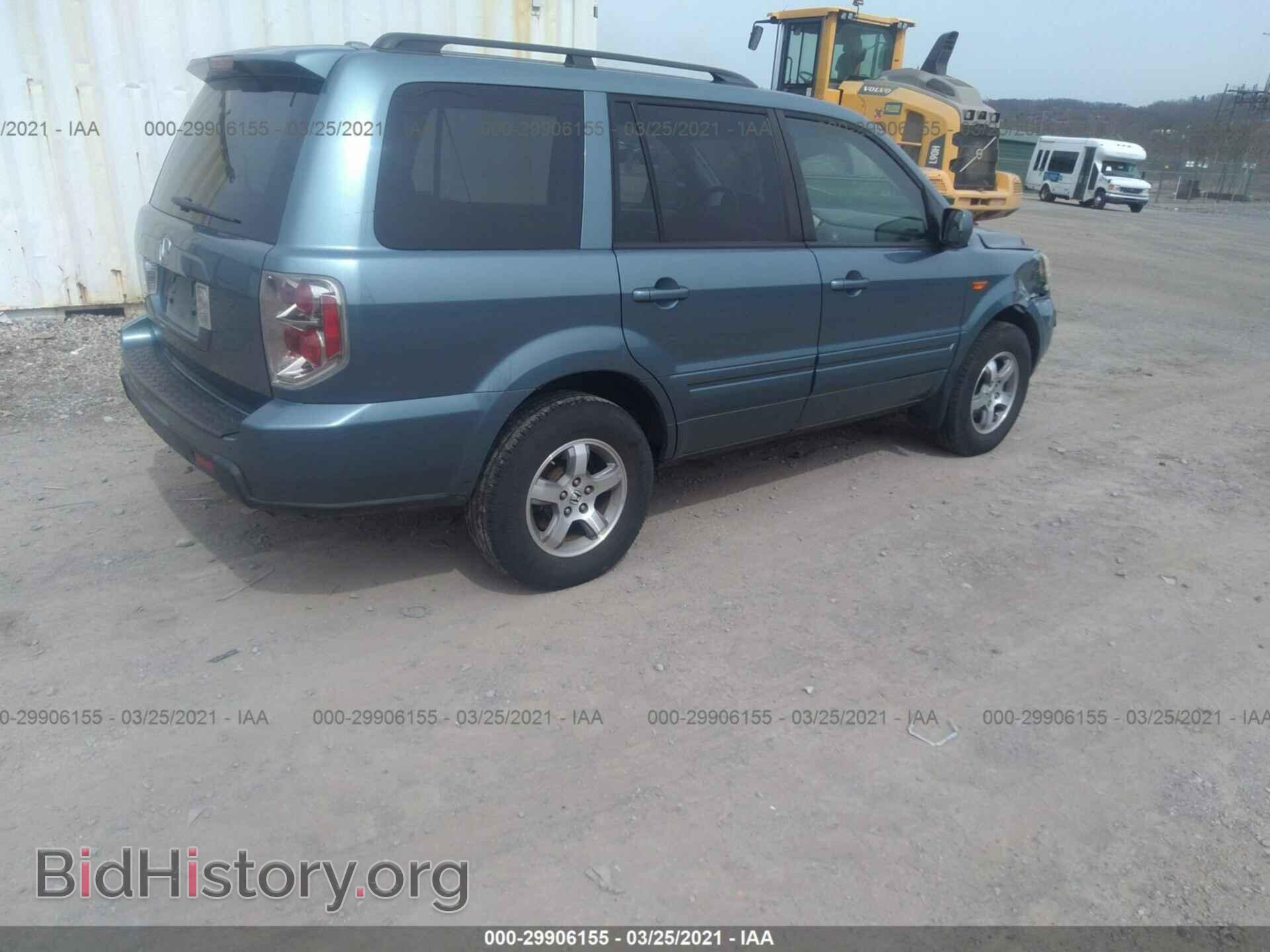 2006 HONDA PILOT - VIN: 5FNYF28516B052387 - Фото 4