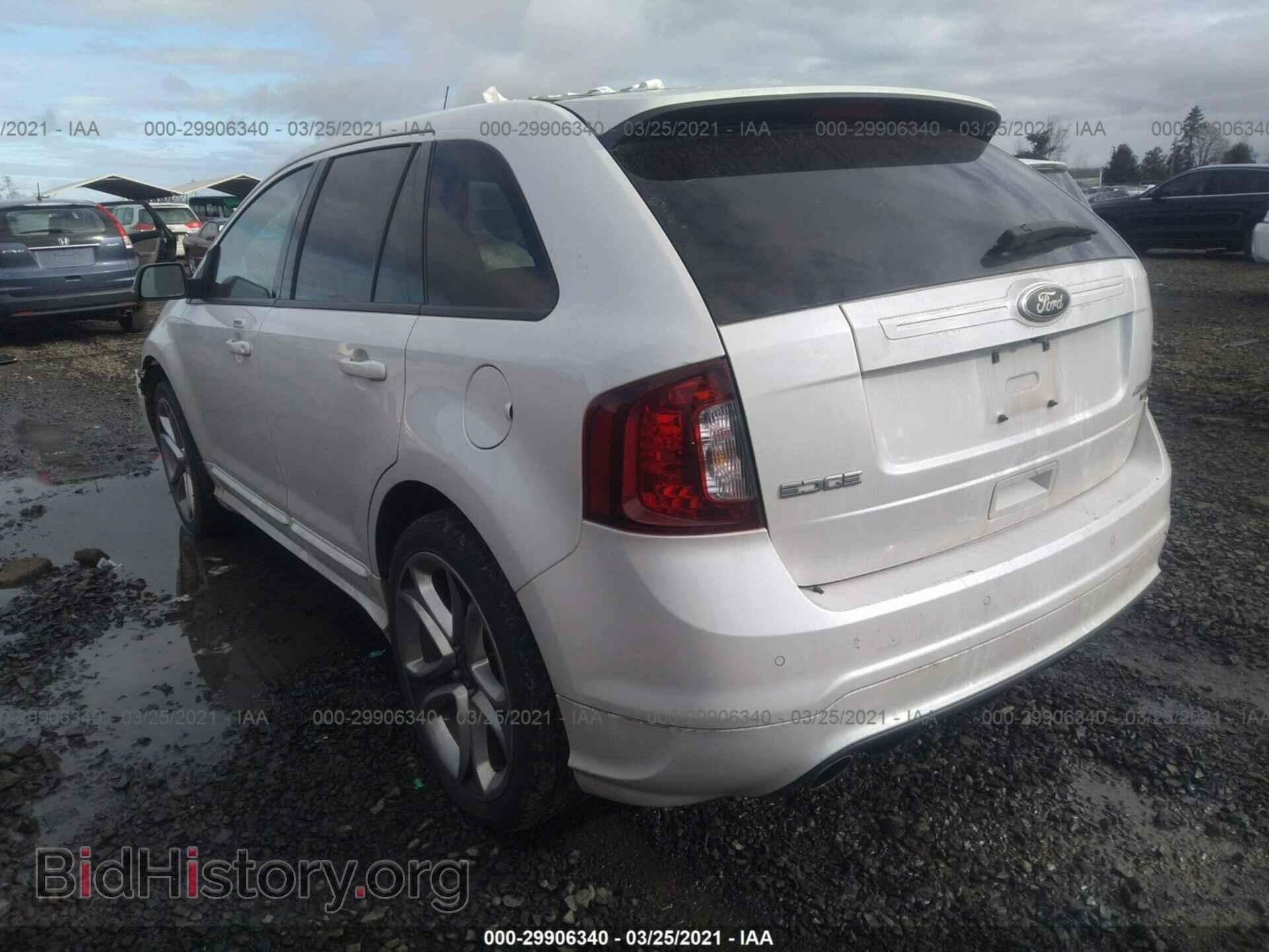 2014 FORD EDGE - VIN: 2FMDK4AK3EBA92192 - Фото 3