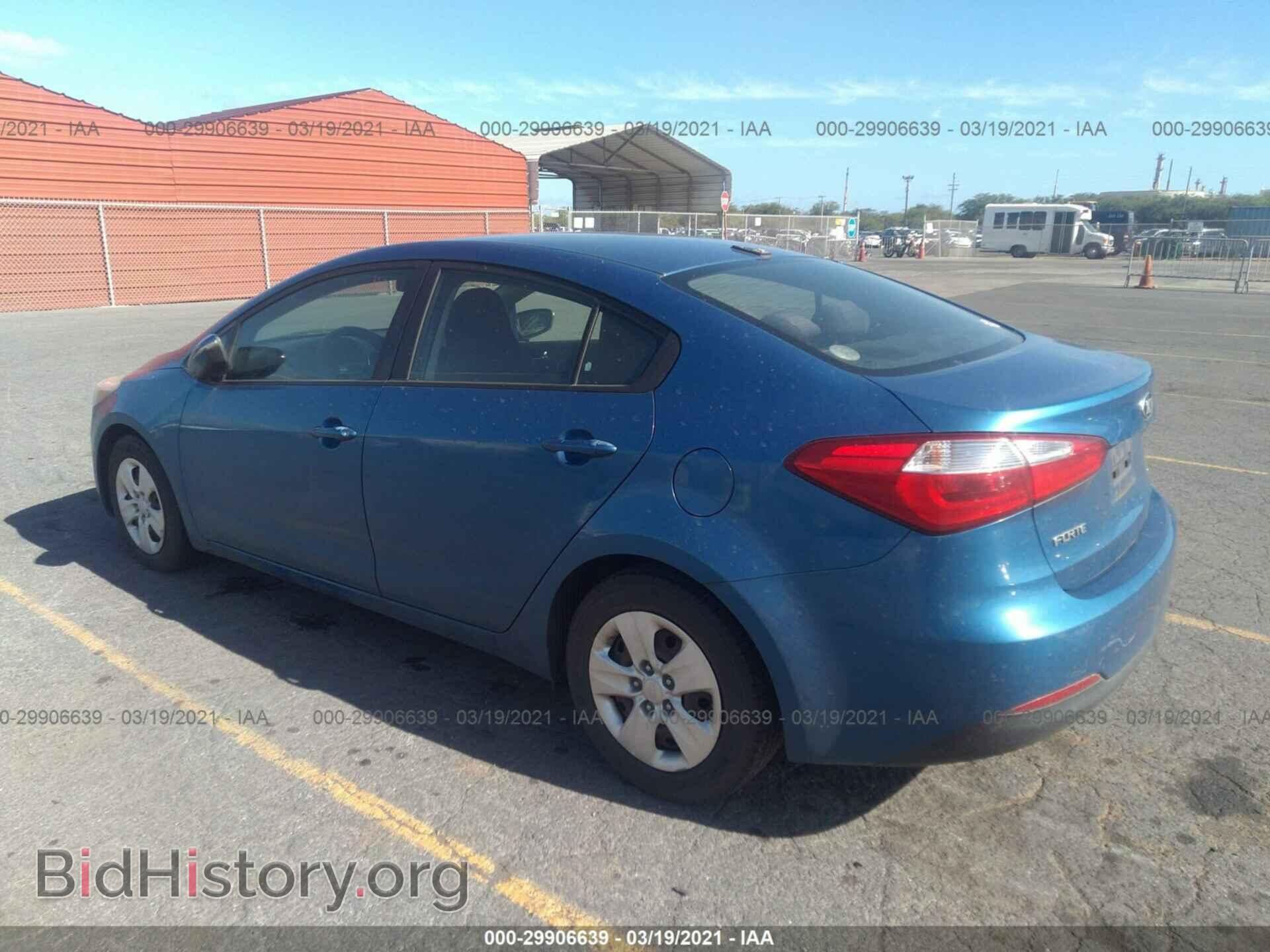 2015 KIA FORTE - VIN: KNAFX4A60F5314062 - Фото 3