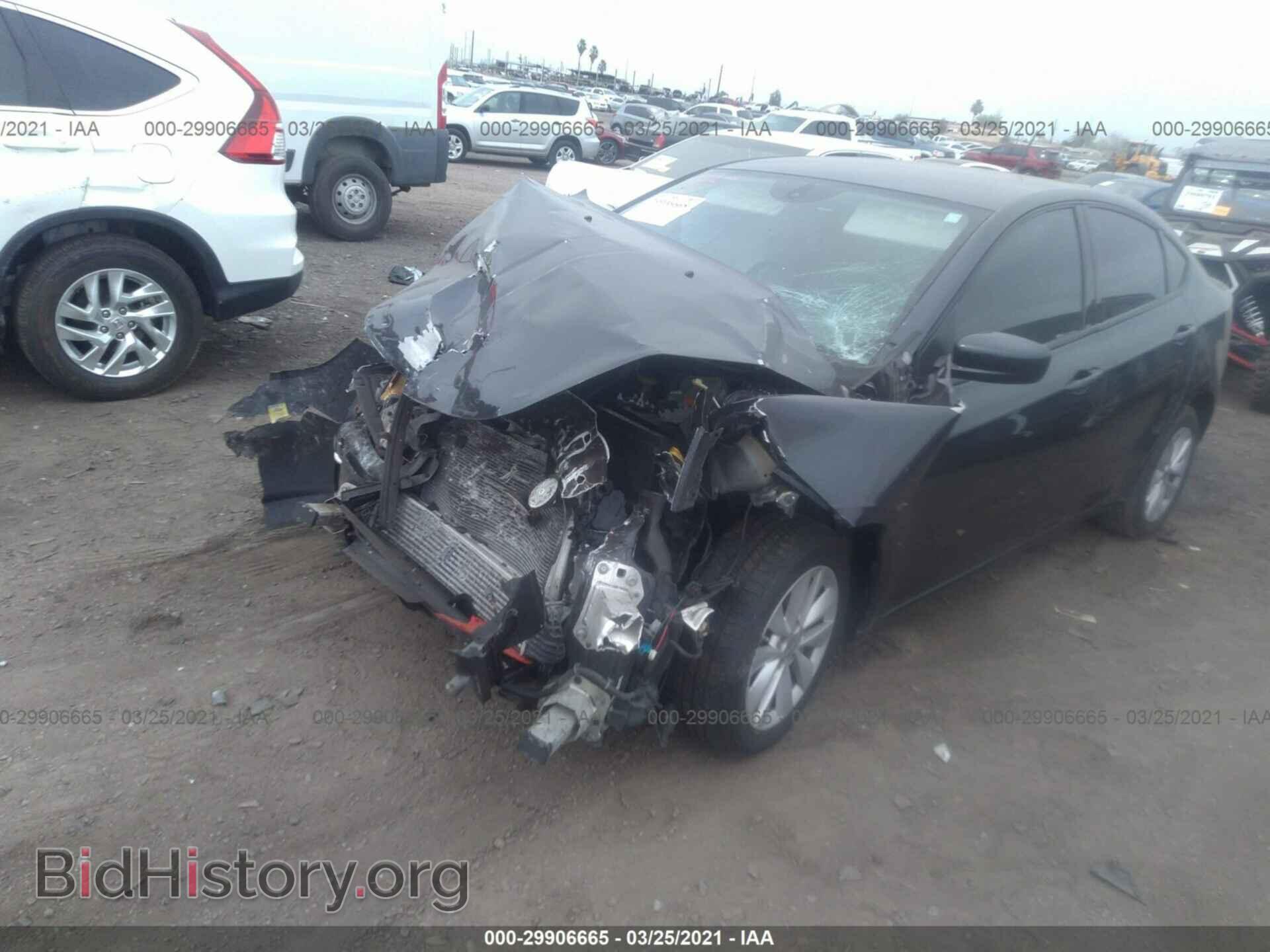 2014 DODGE DART - VIN: 1C3CDFBHXED871614 - Фото 2