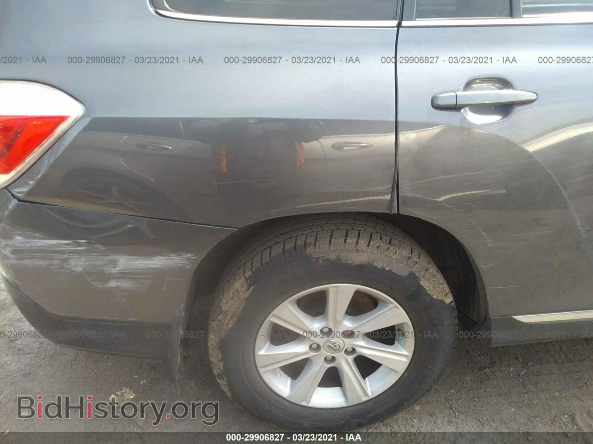 2013 TOYOTA HIGHLANDER - VIN: 5TDZK3EH8DS130564 - Photo 6