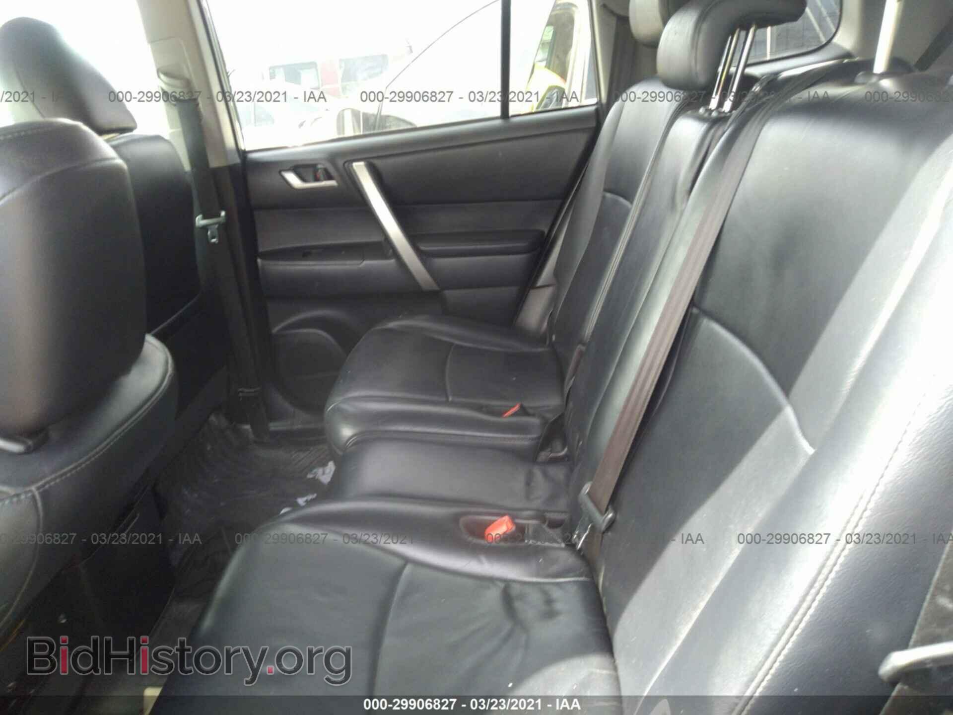 2013 TOYOTA HIGHLANDER - VIN: 5TDZK3EH8DS130564 - Photo 8
