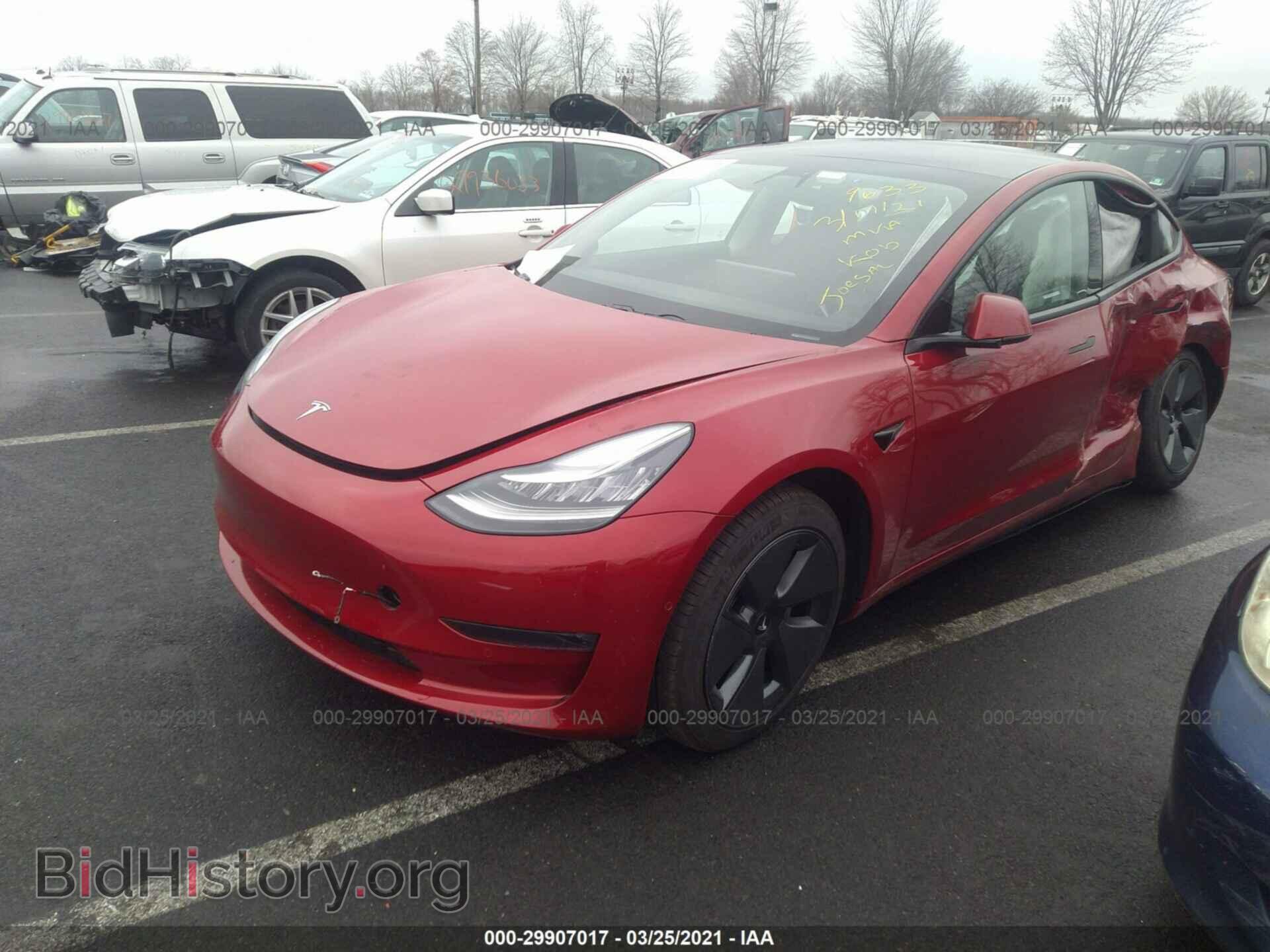 2021 TESLA MODEL 3 - VIN: 5YJ3E1EB0MF849633 - Photo 2