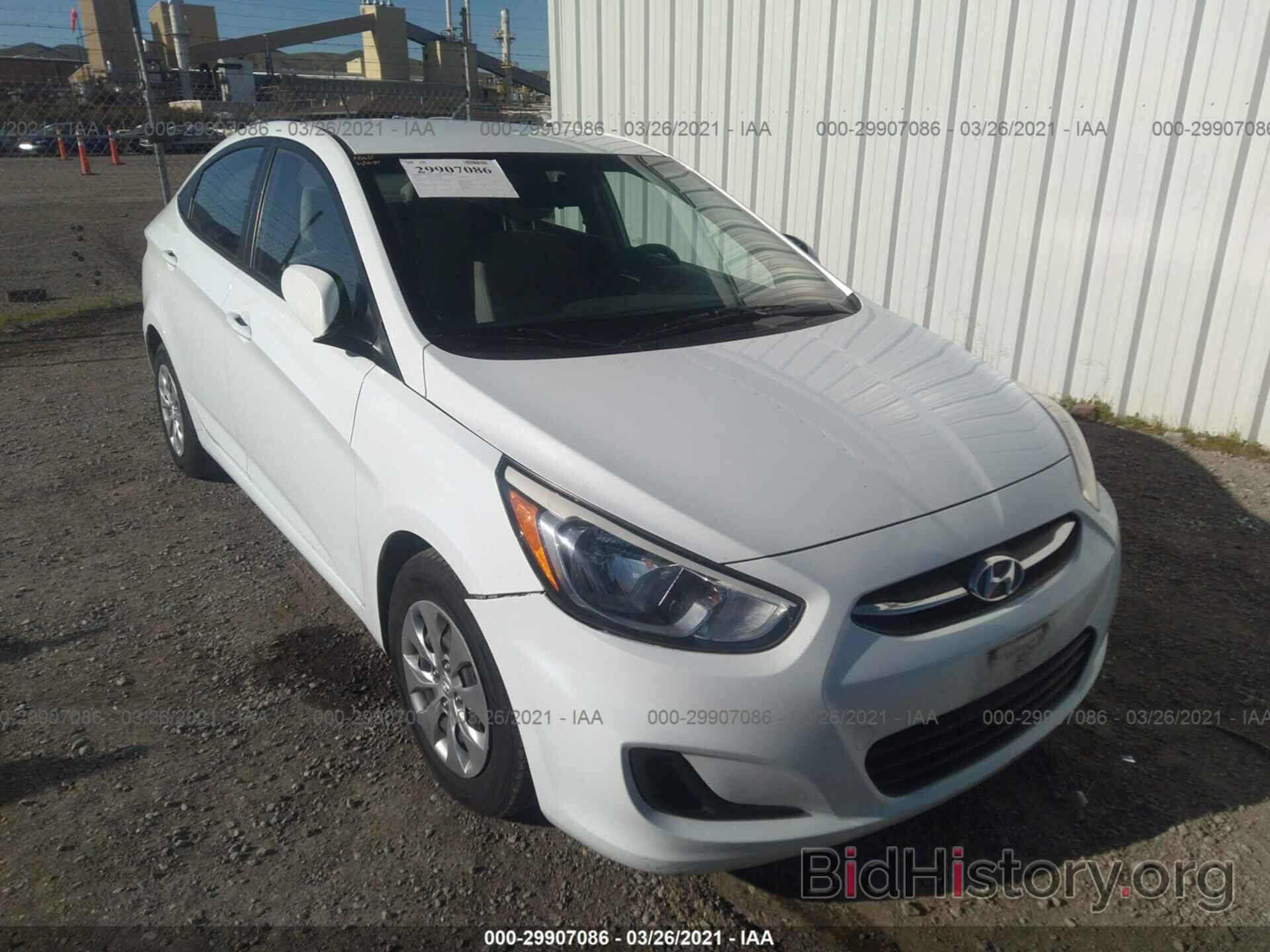 Photo KMHCT4AE0FU893998 - HYUNDAI ACCENT 2015