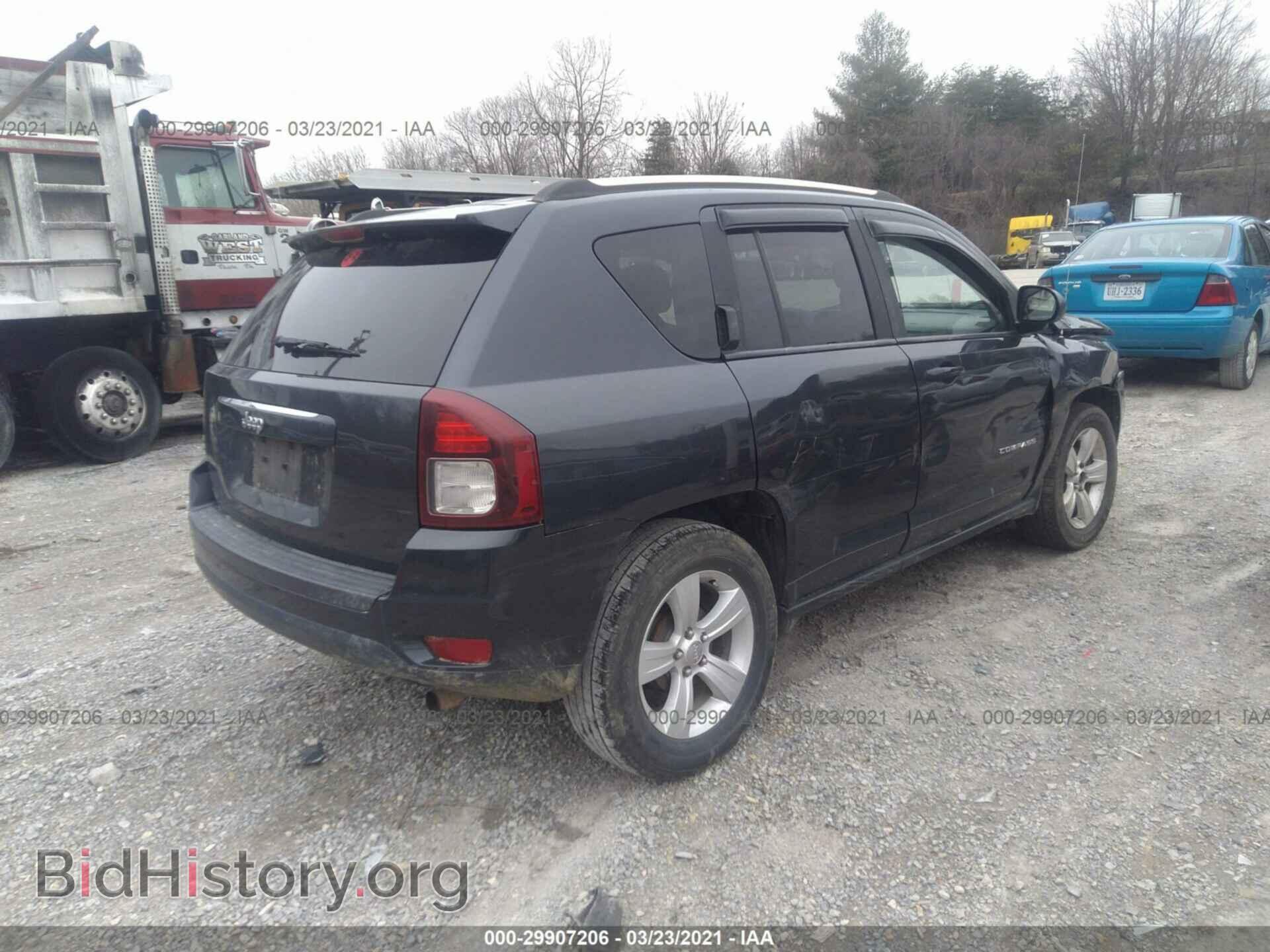 2014 JEEP COMPASS - VIN: 1C4NJCBB3ED752889 - Фото 4