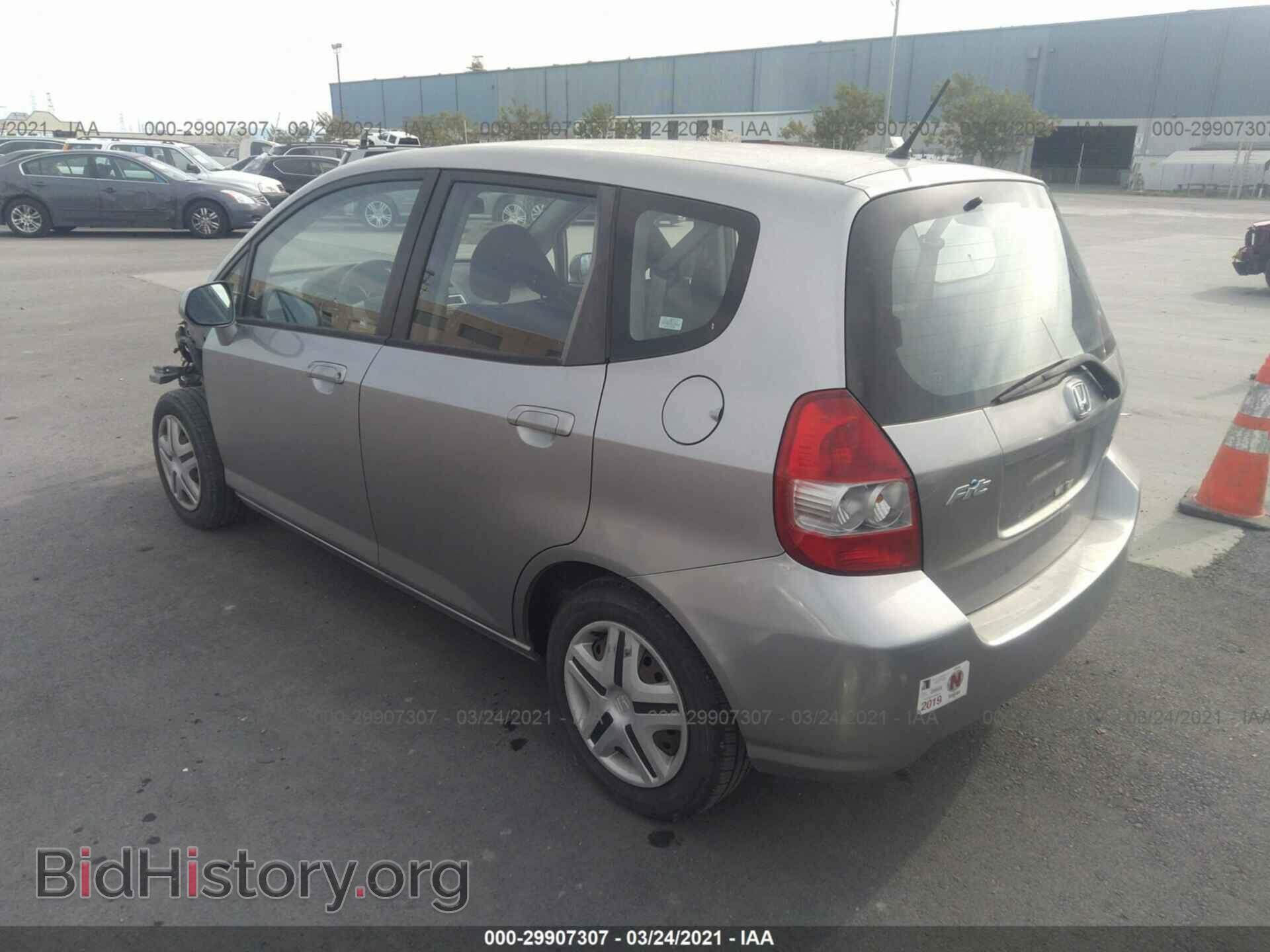 2007 HONDA FIT - VIN: JHMGD38417S056201 - Фото 3