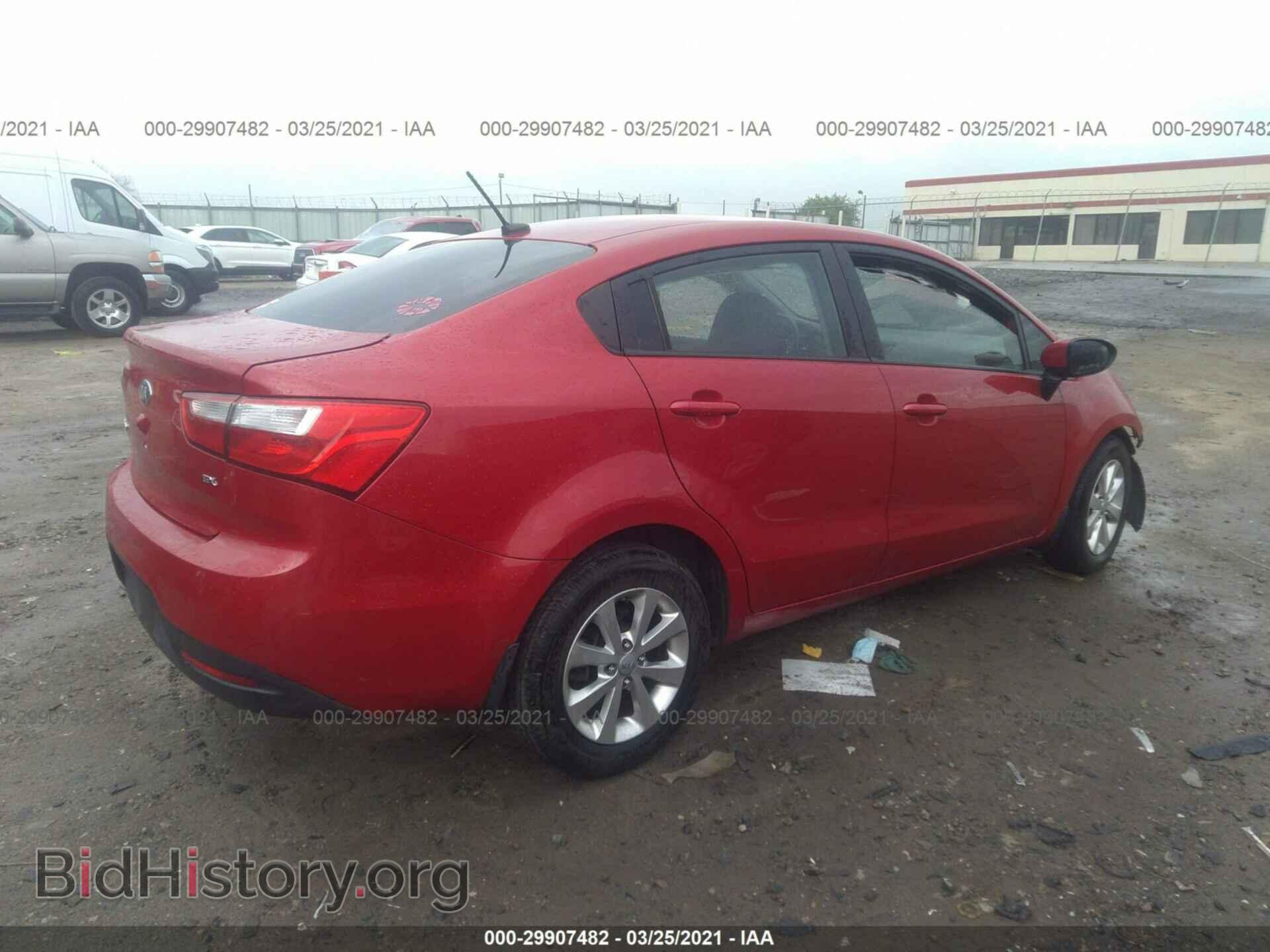 2013 KIA RIO - VIN: KNADN4A38D6231747 - Photo 4
