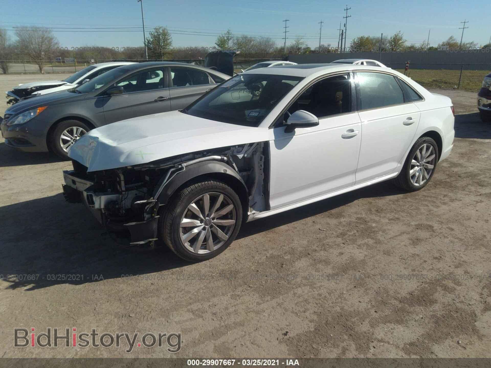 2018 AUDI A4 - VIN: WAUKMAF4XJN011599 - Фото 2