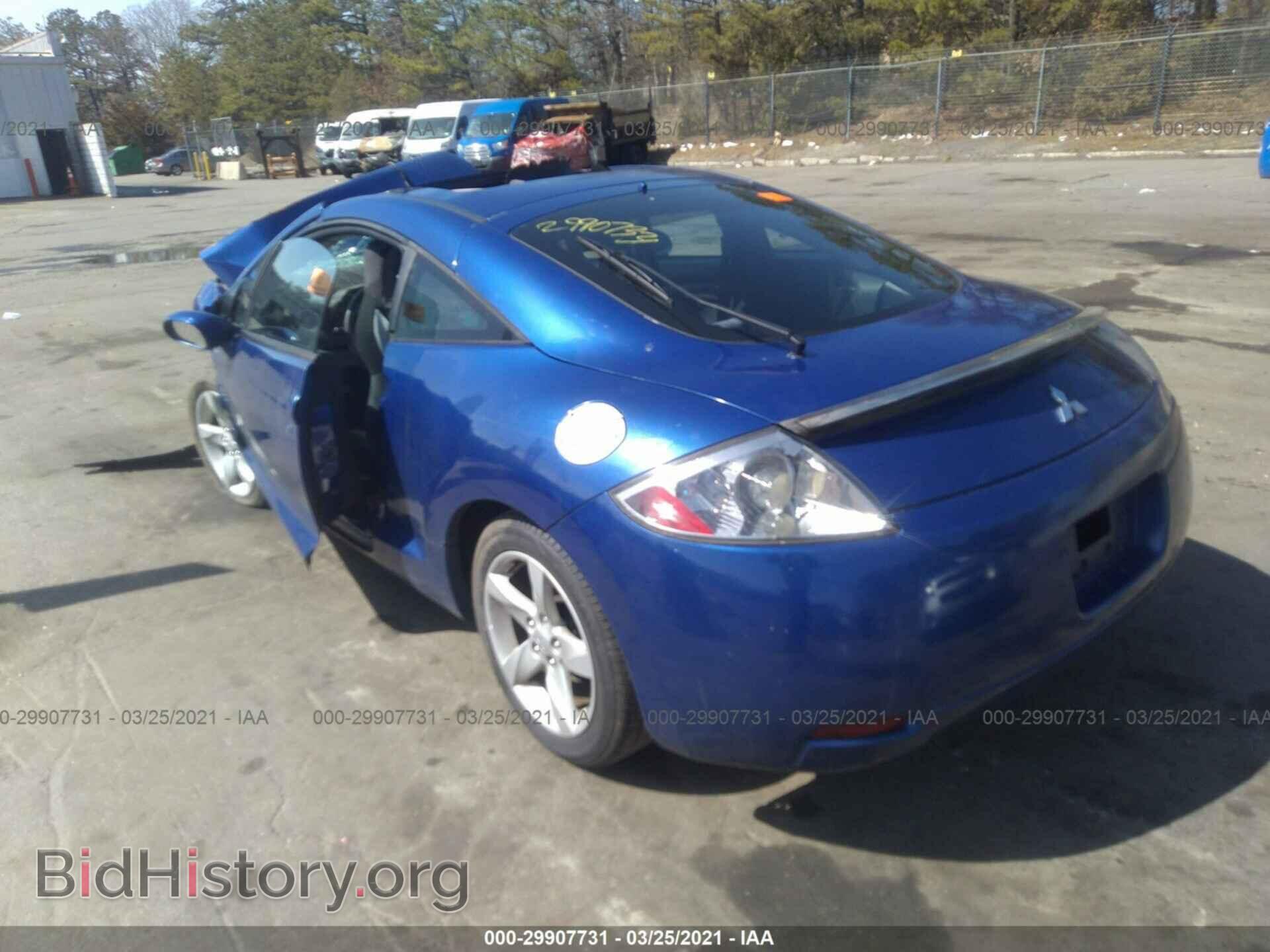 2006 MITSUBISHI ECLIPSE - VIN: 4A3AK24F76E031828 - Photo 3