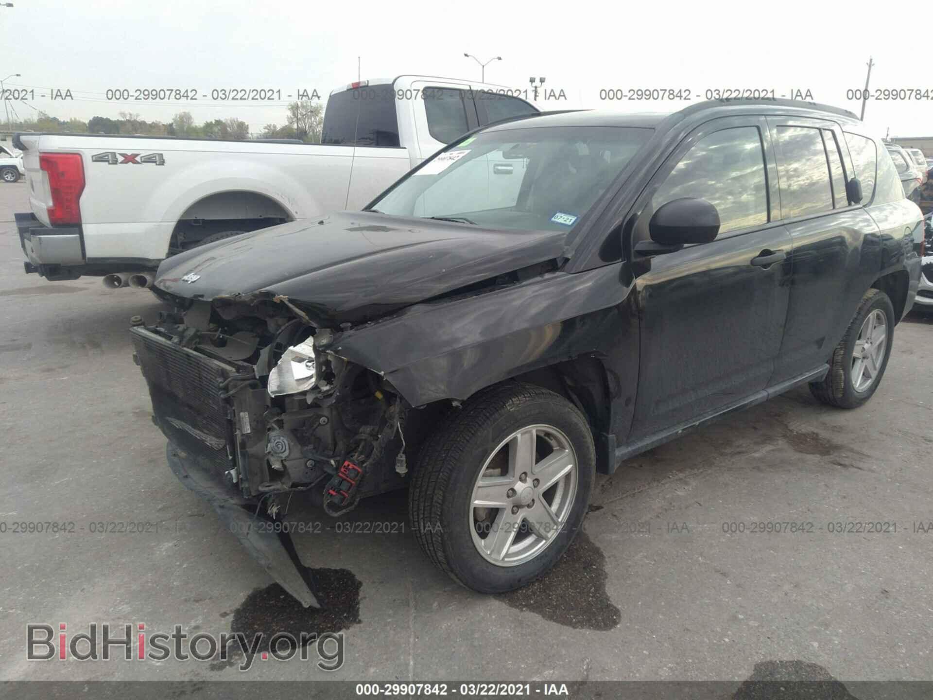 2007 JEEP COMPASS - VIN: 1J8FT47W27D359929 - Фото 2