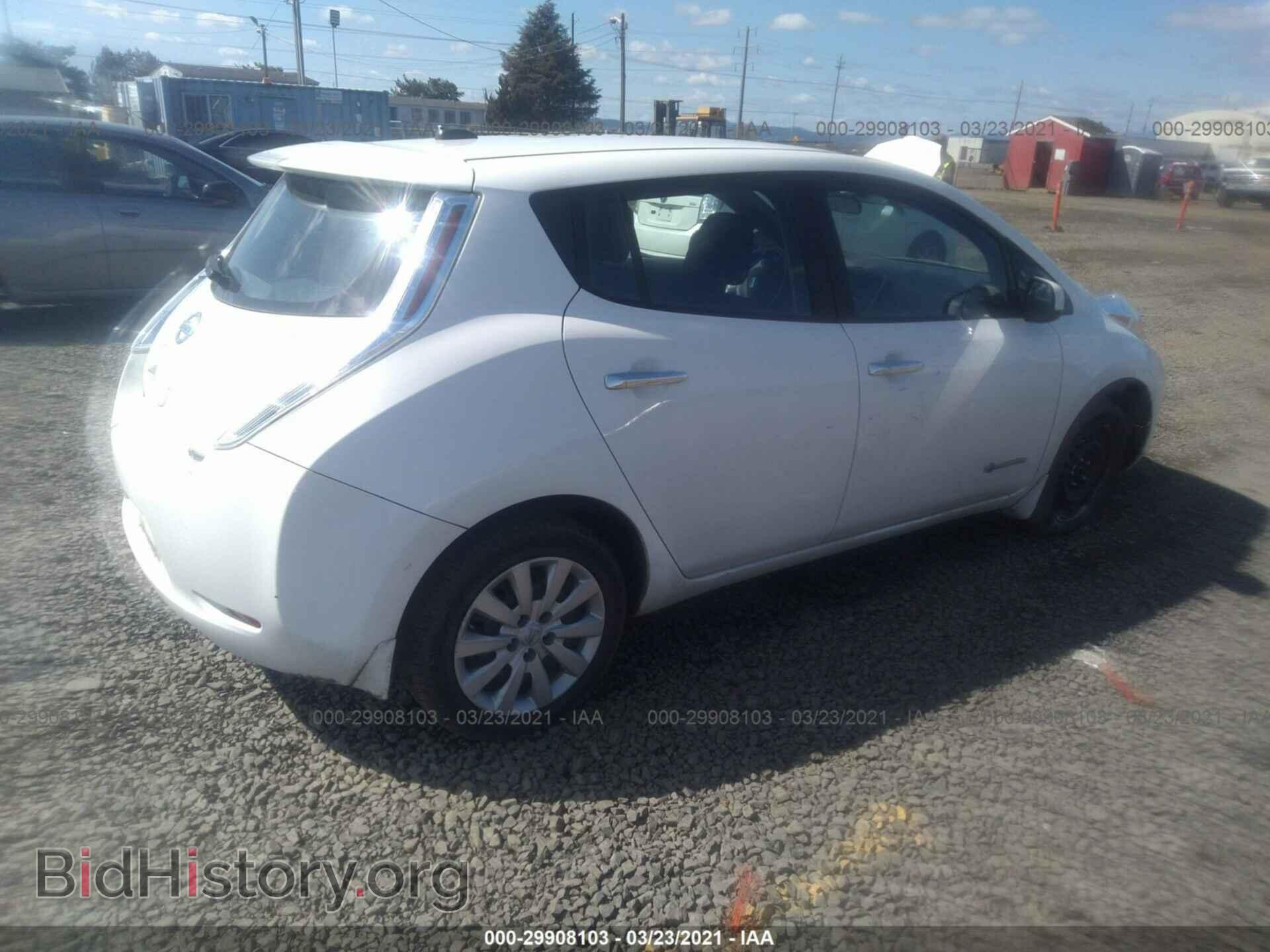 2013 NISSAN LEAF - VIN: 1N4AZ0CP2DC413843 - Фото 4