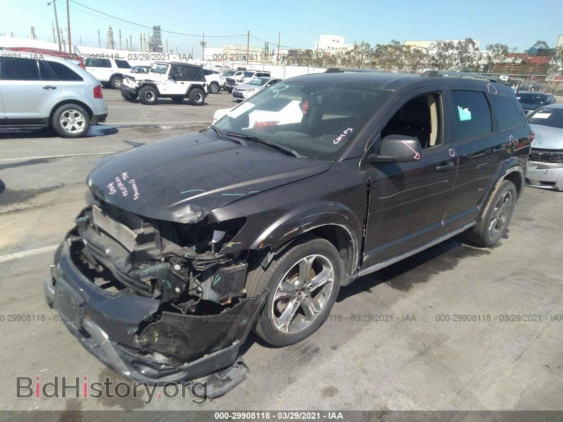 2017 DODGE JOURNEY - VIN: 3C4PDCGG2HT536518 - Фото 2