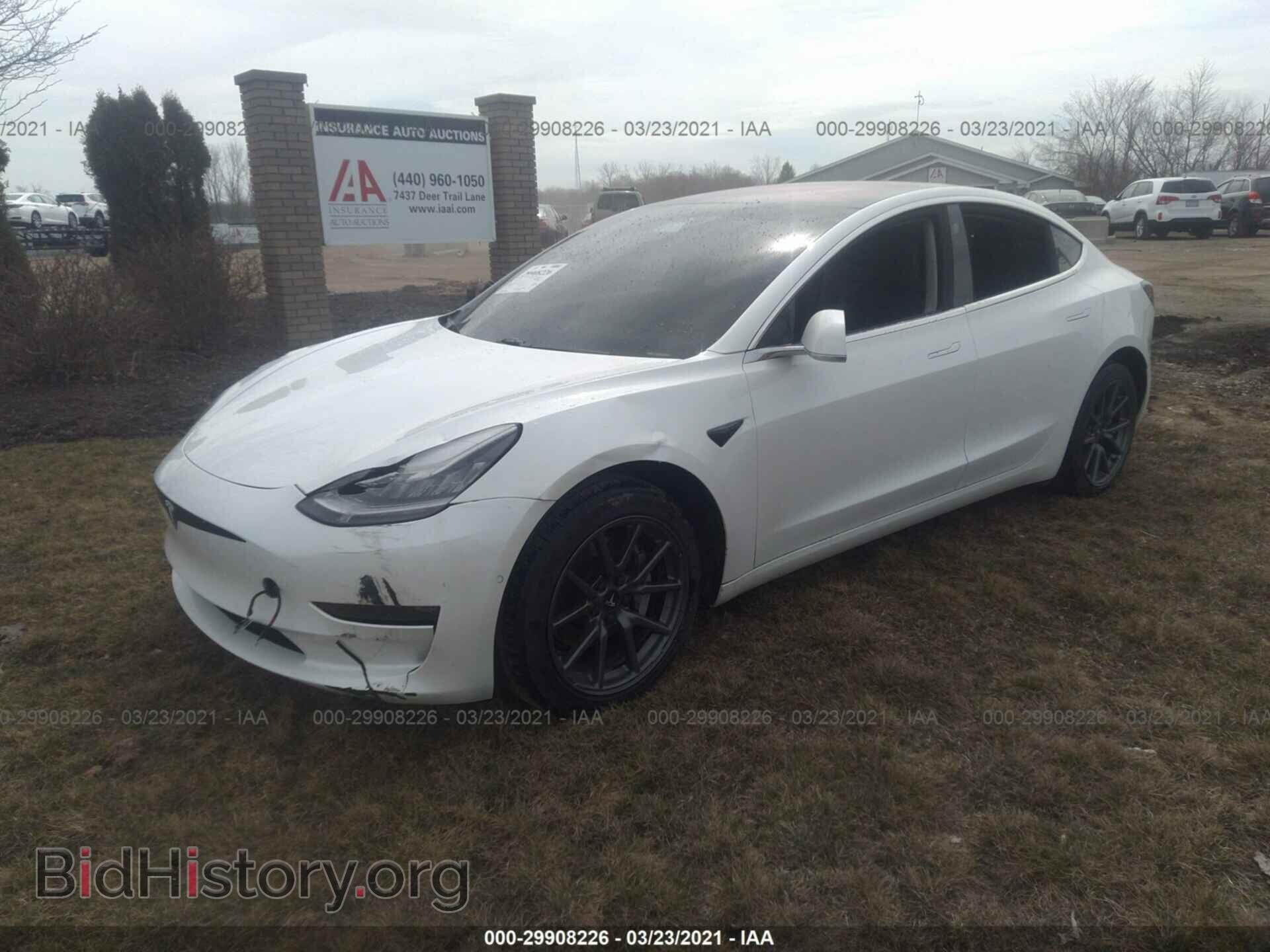 2019 TESLA MODEL 3 - VIN: 5YJ3E1EA9KF299711 - Фото 2