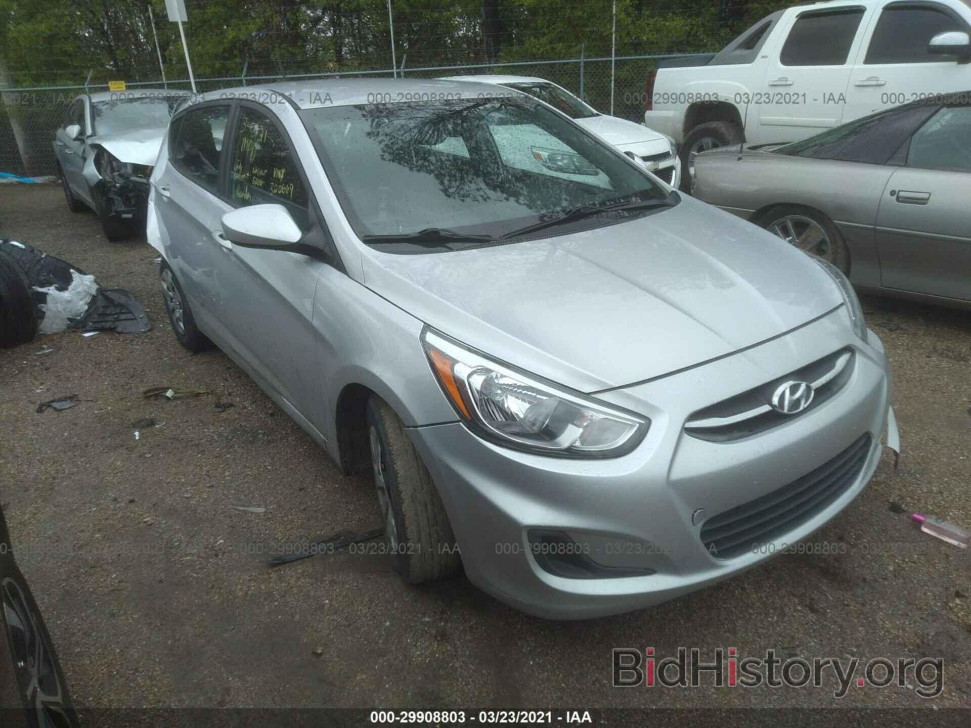 Photo KMHCT5AE9HU320669 - HYUNDAI ACCENT 2017