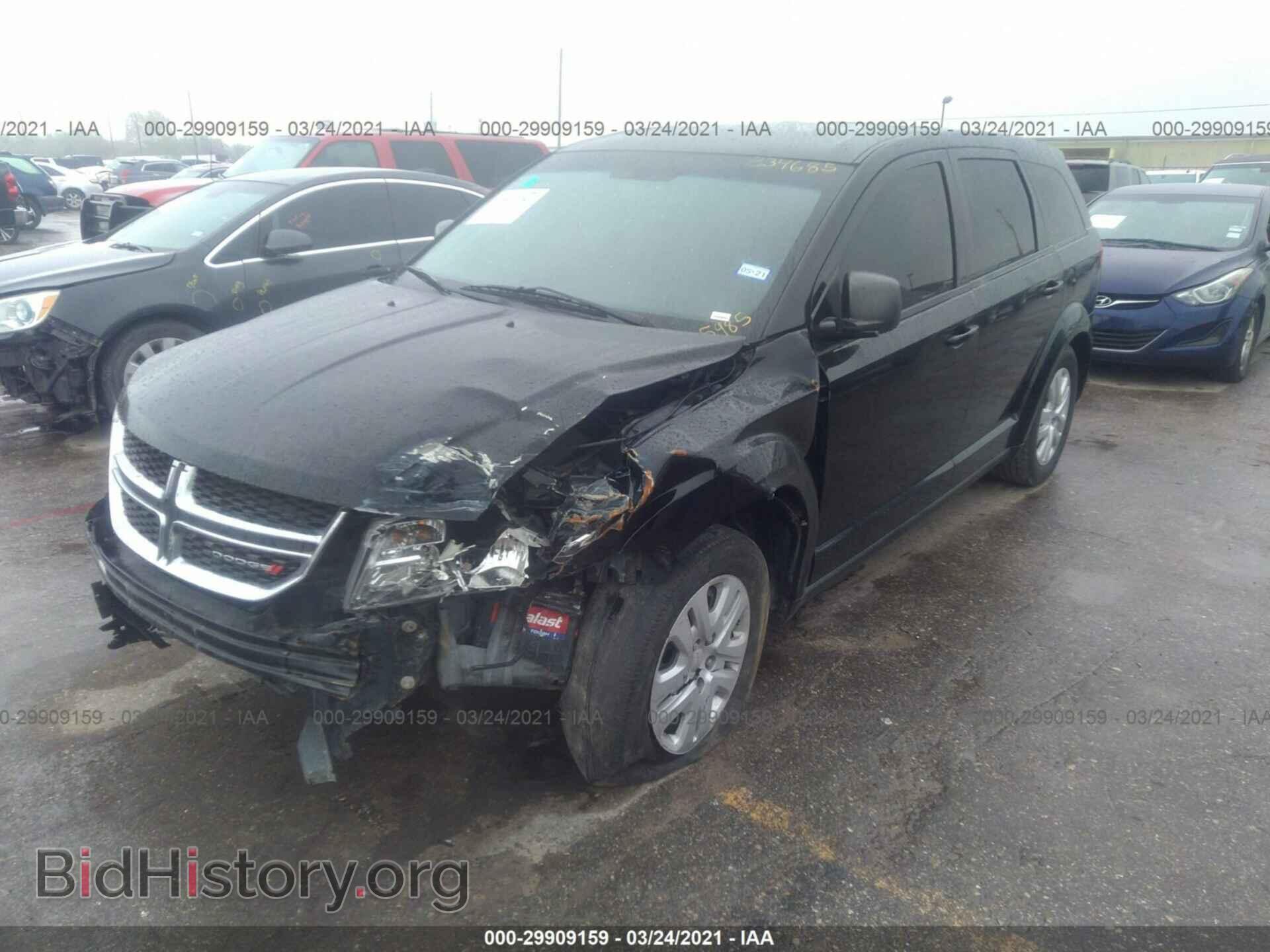 2015 DODGE JOURNEY - VIN: 3C4PDCAB7FT505985 - Фото 2