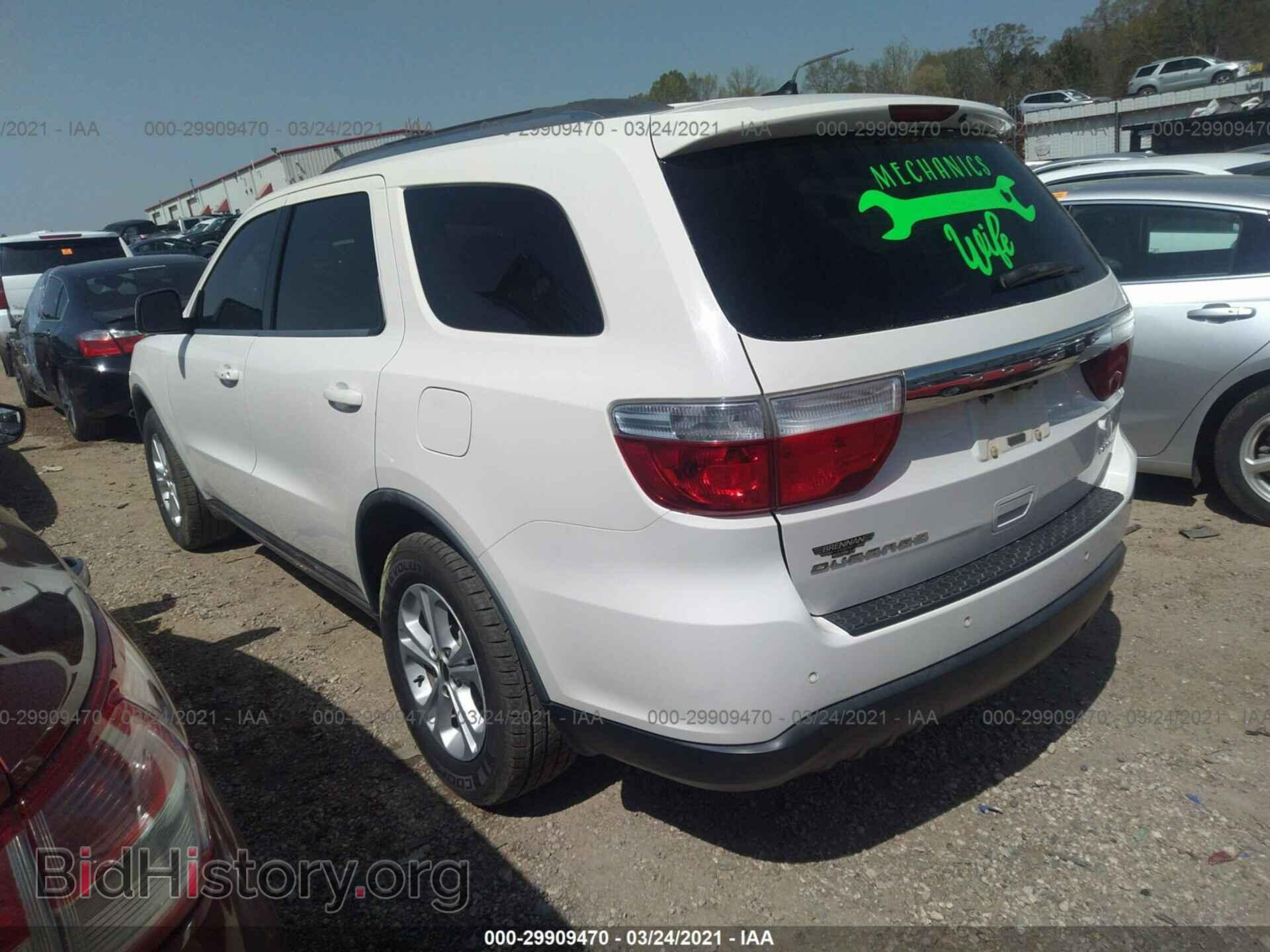 2012 DODGE DURANGO - VIN: 1C4RDHDG7CC116669 - Фото 3