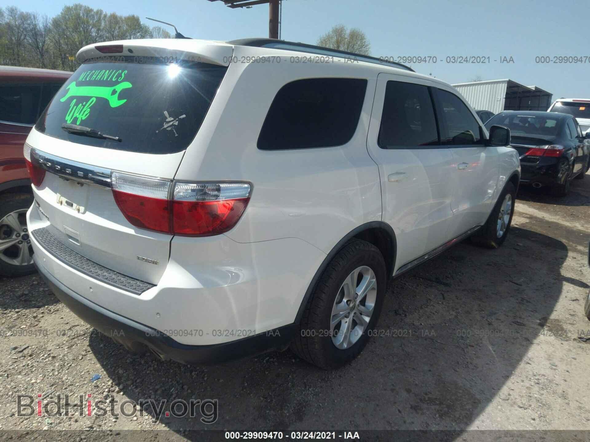 2012 DODGE DURANGO - VIN: 1C4RDHDG7CC116669 - Фото 4
