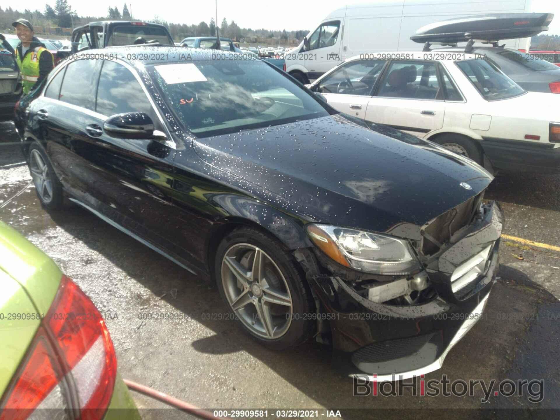 Photo 55SWF4JB2GU121445 - MERCEDES-BENZ C-CLASS 2016