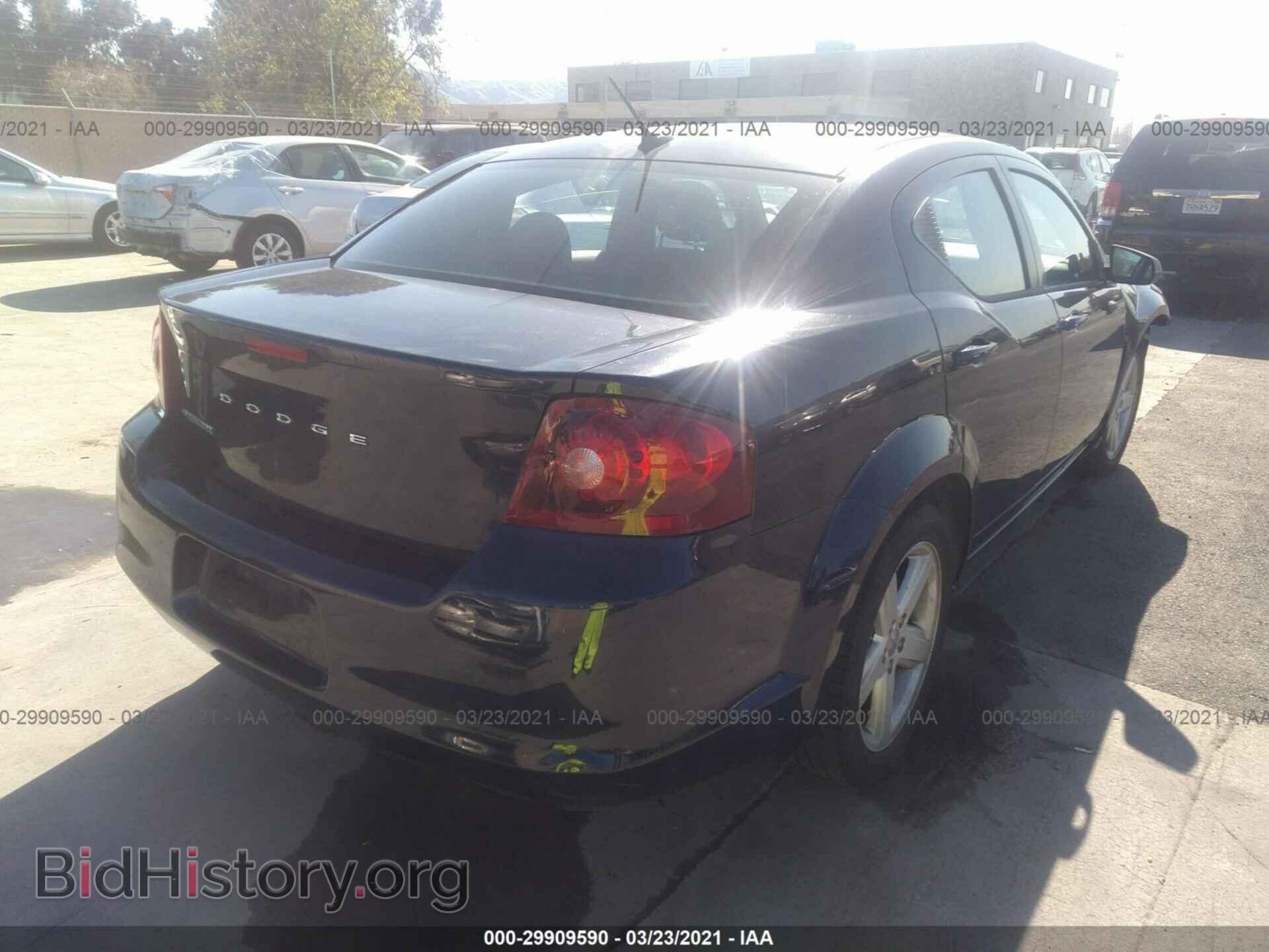 2013 DODGE AVENGER - VIN: 1C3CDZAB2DN644649 - Фото 4