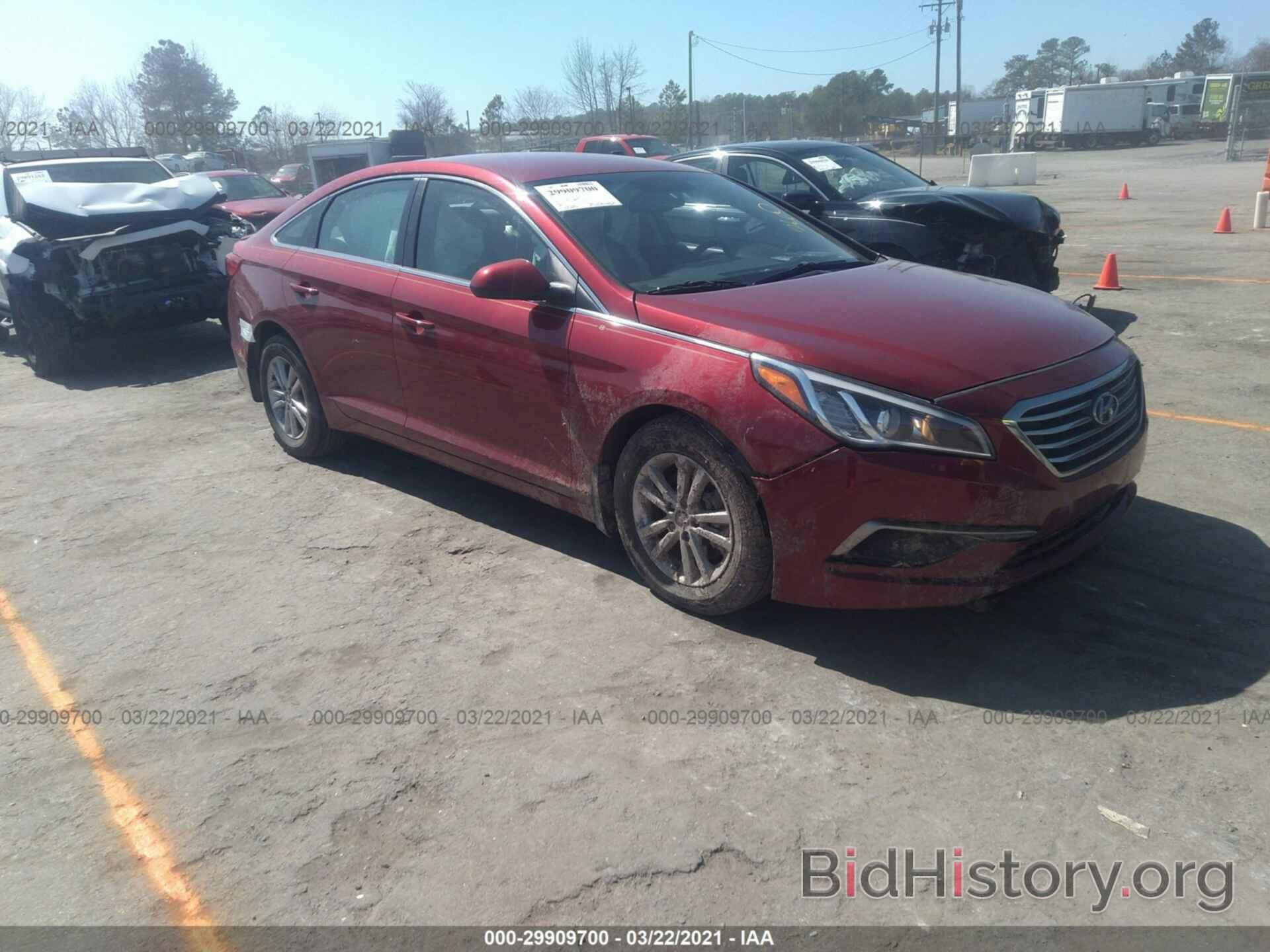 Photo 5NPE24AF6GH433023 - HYUNDAI SONATA 2016