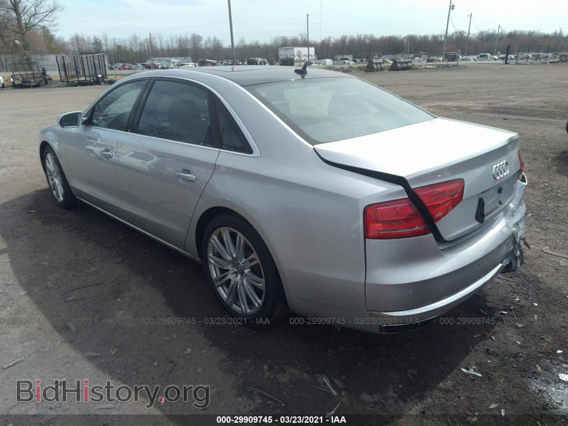 2013 AUDI A8 L - VIN: WAUR2AFD4DN015141 - Фото 3