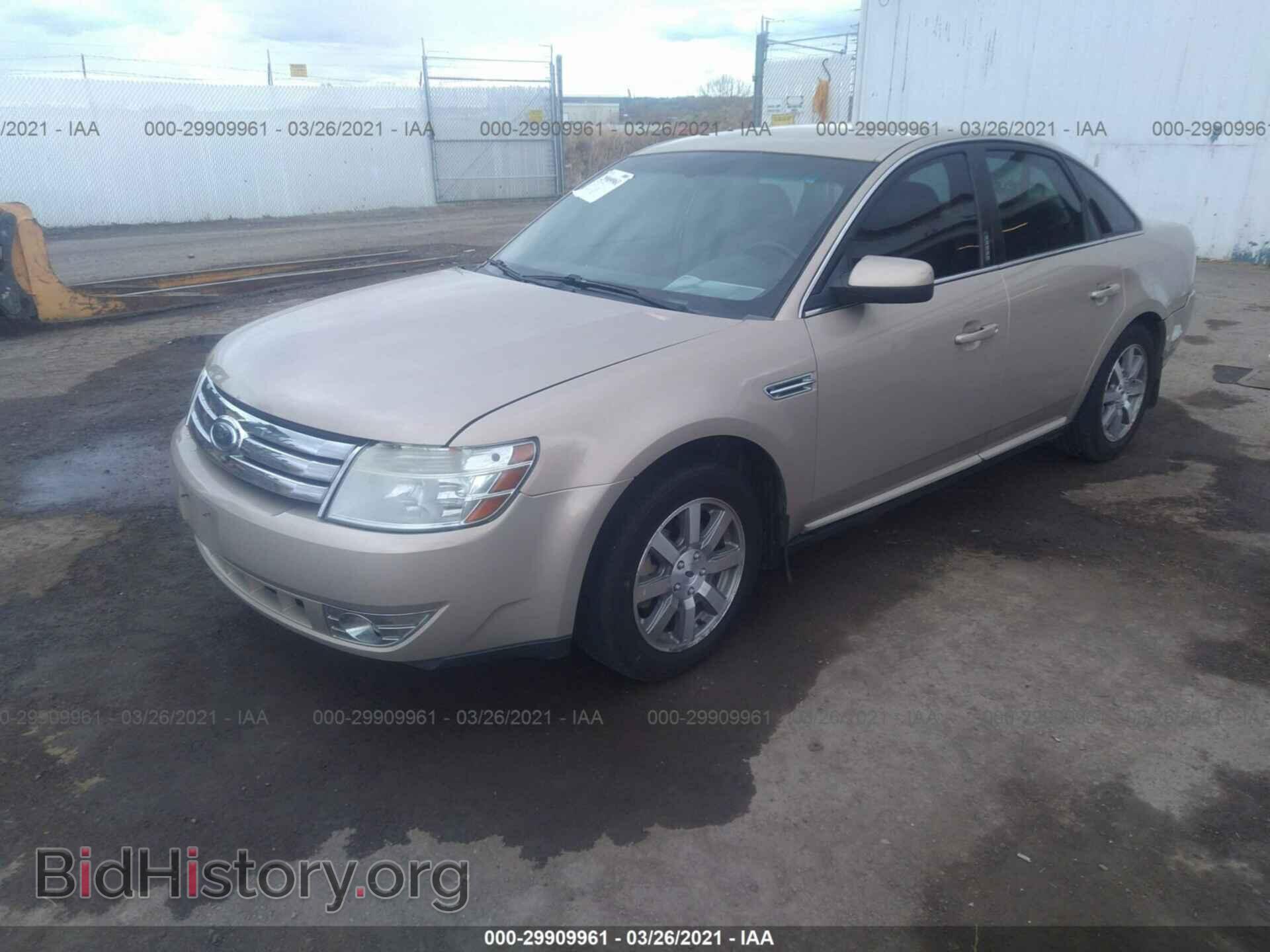 2008 FORD TAURUS - VIN: 1FAHP24WX8G106277 - Фото 2